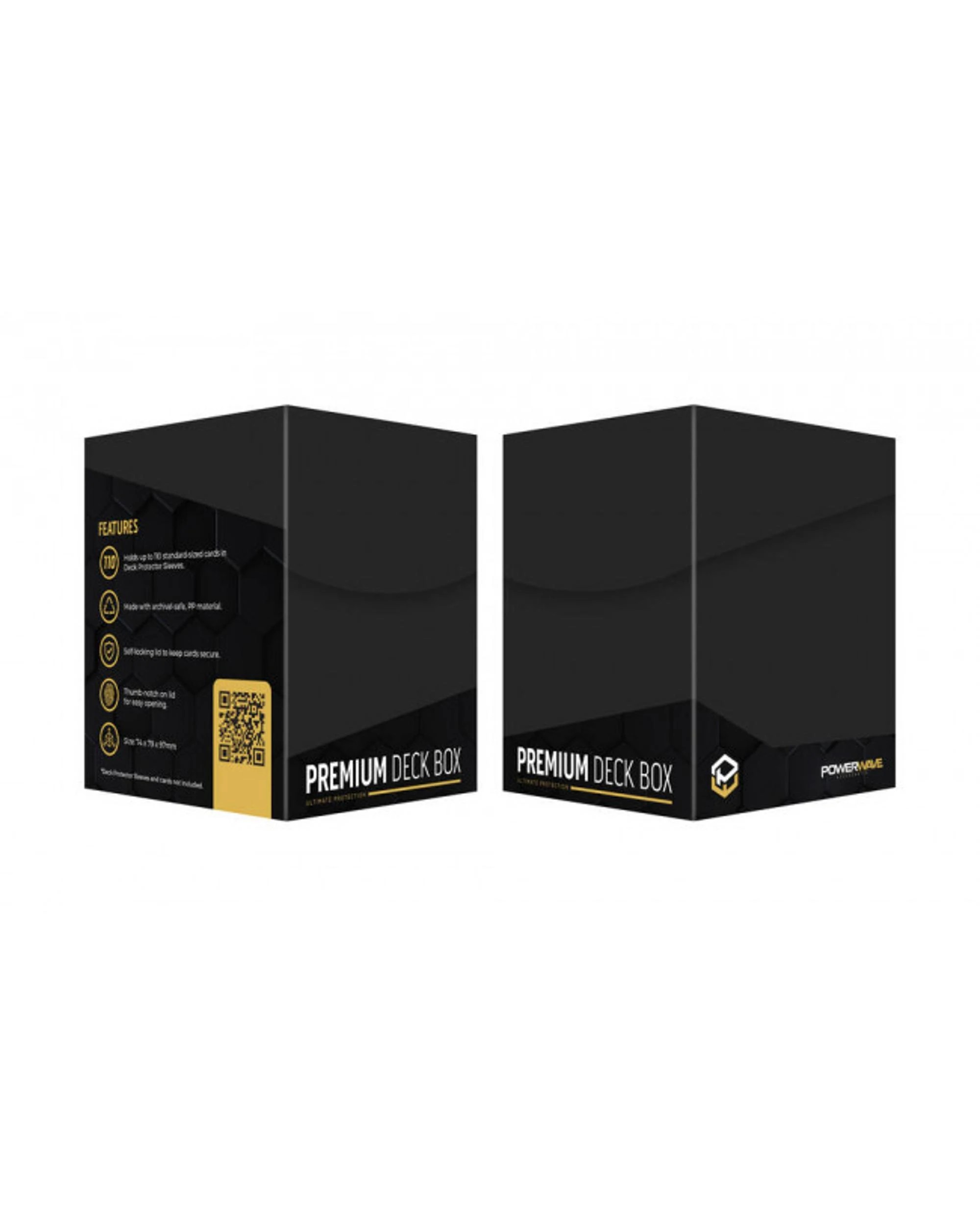 1 Powerwave Premium Deck Box - Black, 1 of 1