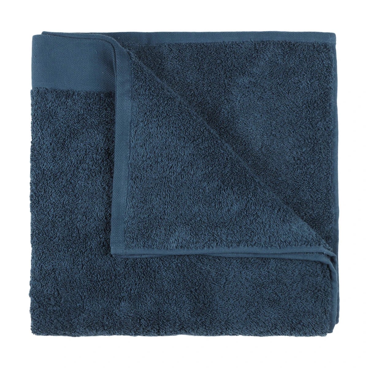 1 Malmo Cotton Bath Towel - Teal, 1 of 3