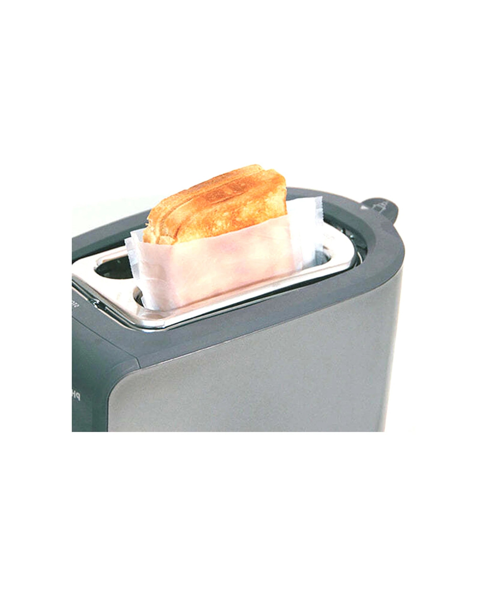 1 Nostik 4pc Reusable Gluten Free Grill & Toast Bags Set 17.5/20cm Heat Resistant - Clear, 1 of 1