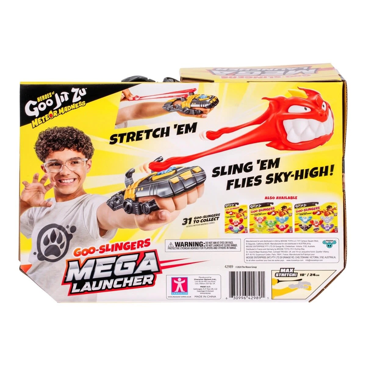 6 Heroes of Goo Jit Zu Meteor Madness Goo Slingers Mega Launcher, 6 of 6