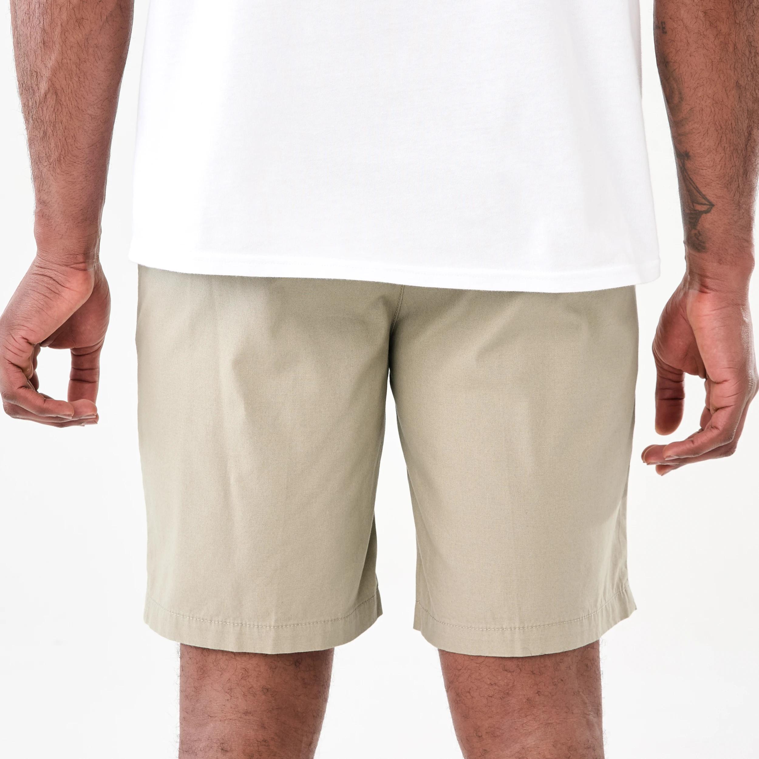 3 Fitted Waist Regular Chino Shorts Bge Almnm, 3 of 6