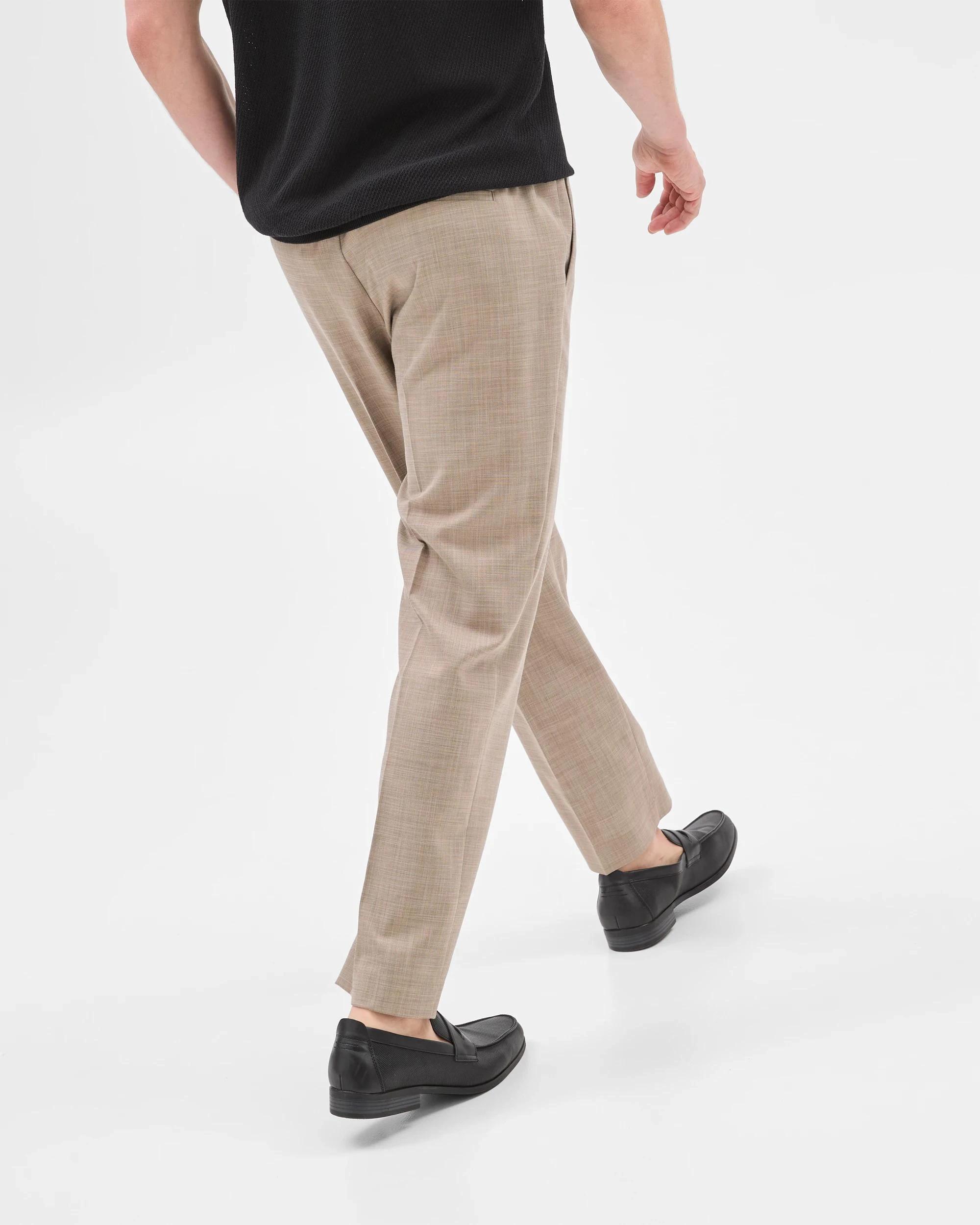 8 Elasticated Waist Pants - Preview TAN MARLE, 8 of 10