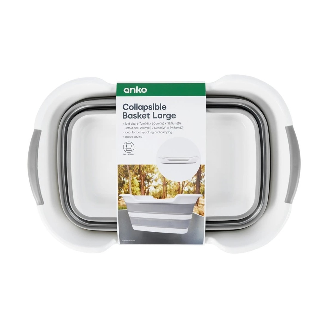 6 Collapsible Basket Large, 6 of 6