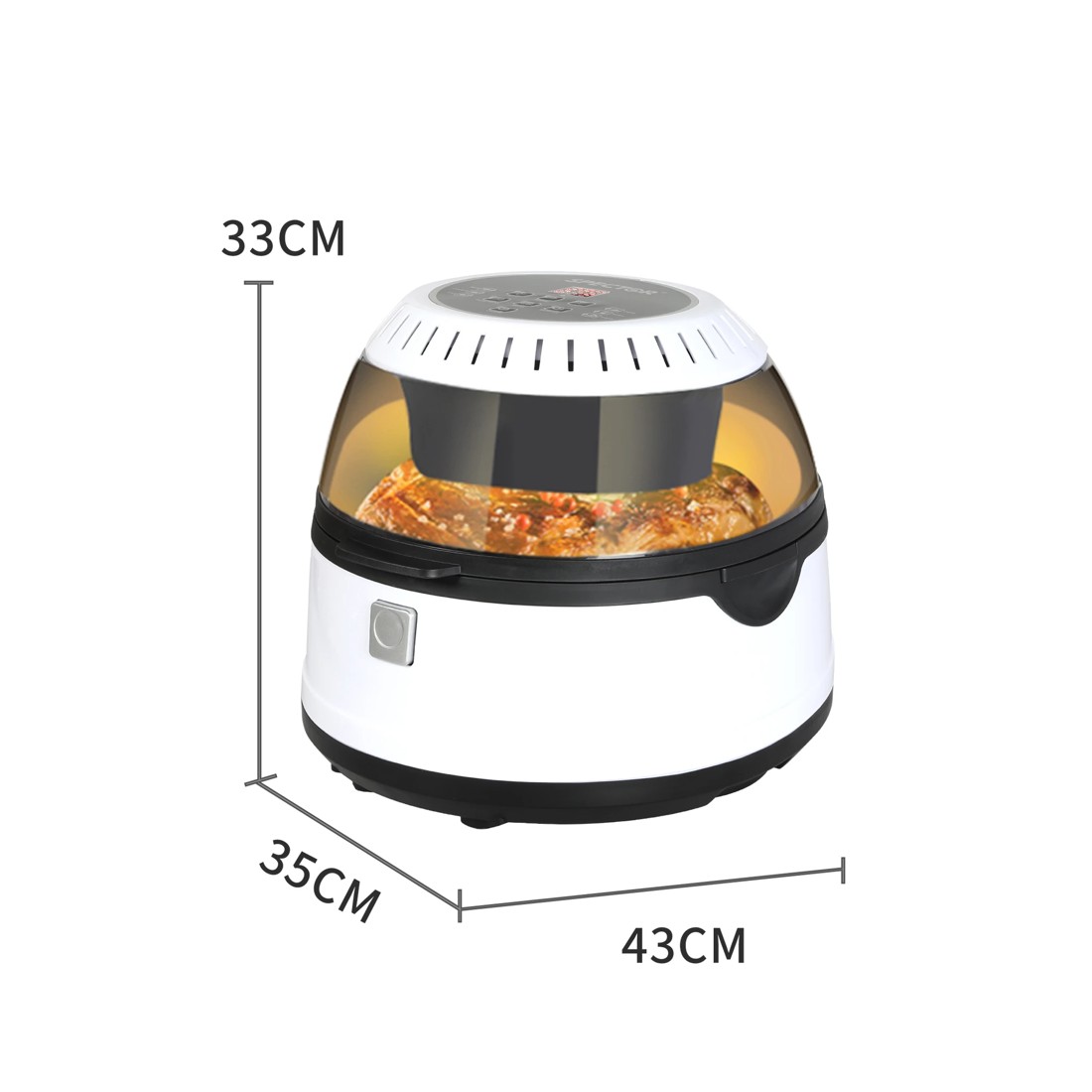 3 Spector 12l Air Fryer Oven - White, 3 of 6