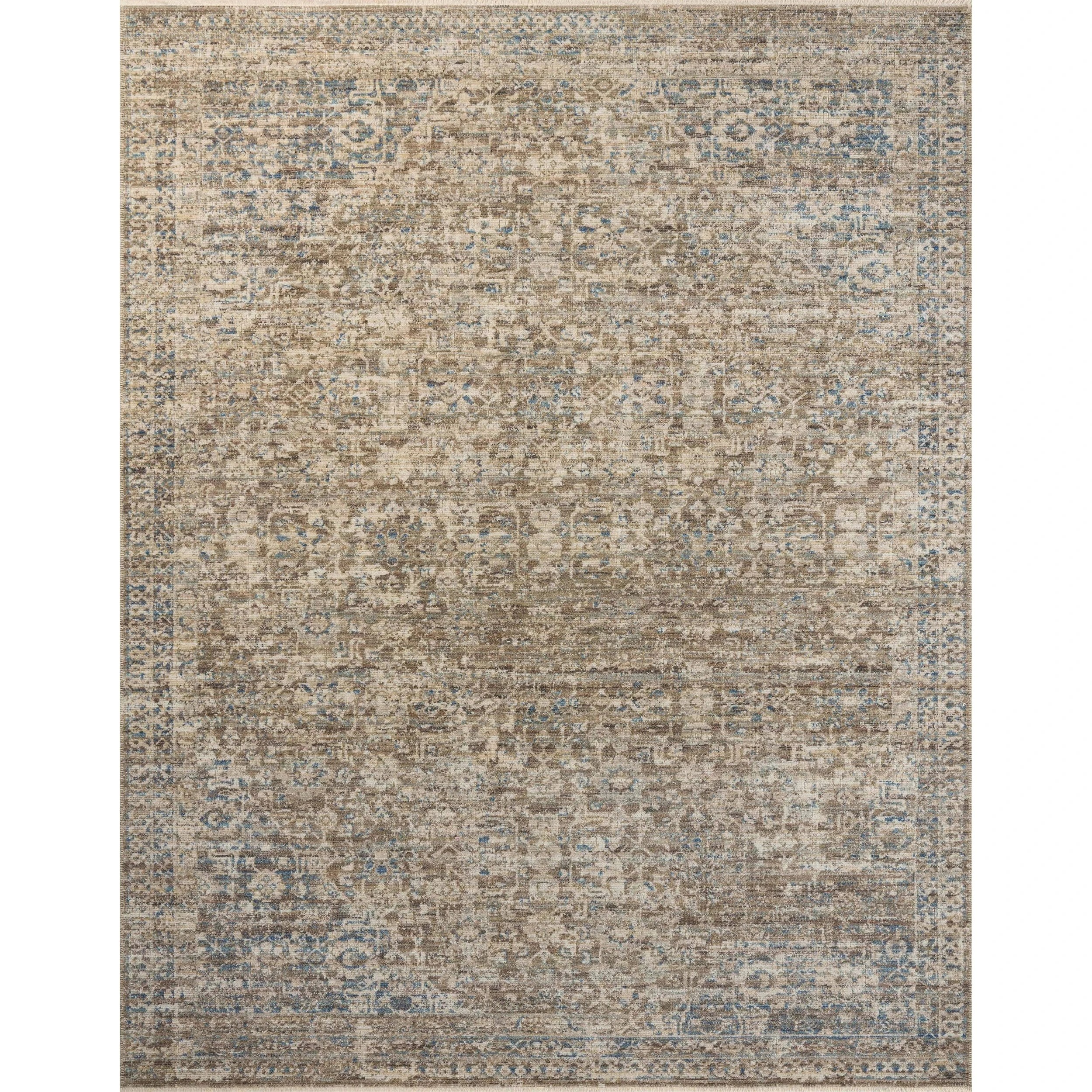 1 Common Ground Rugs Heirloom 05 180x120cm - Brown, 1 of 7