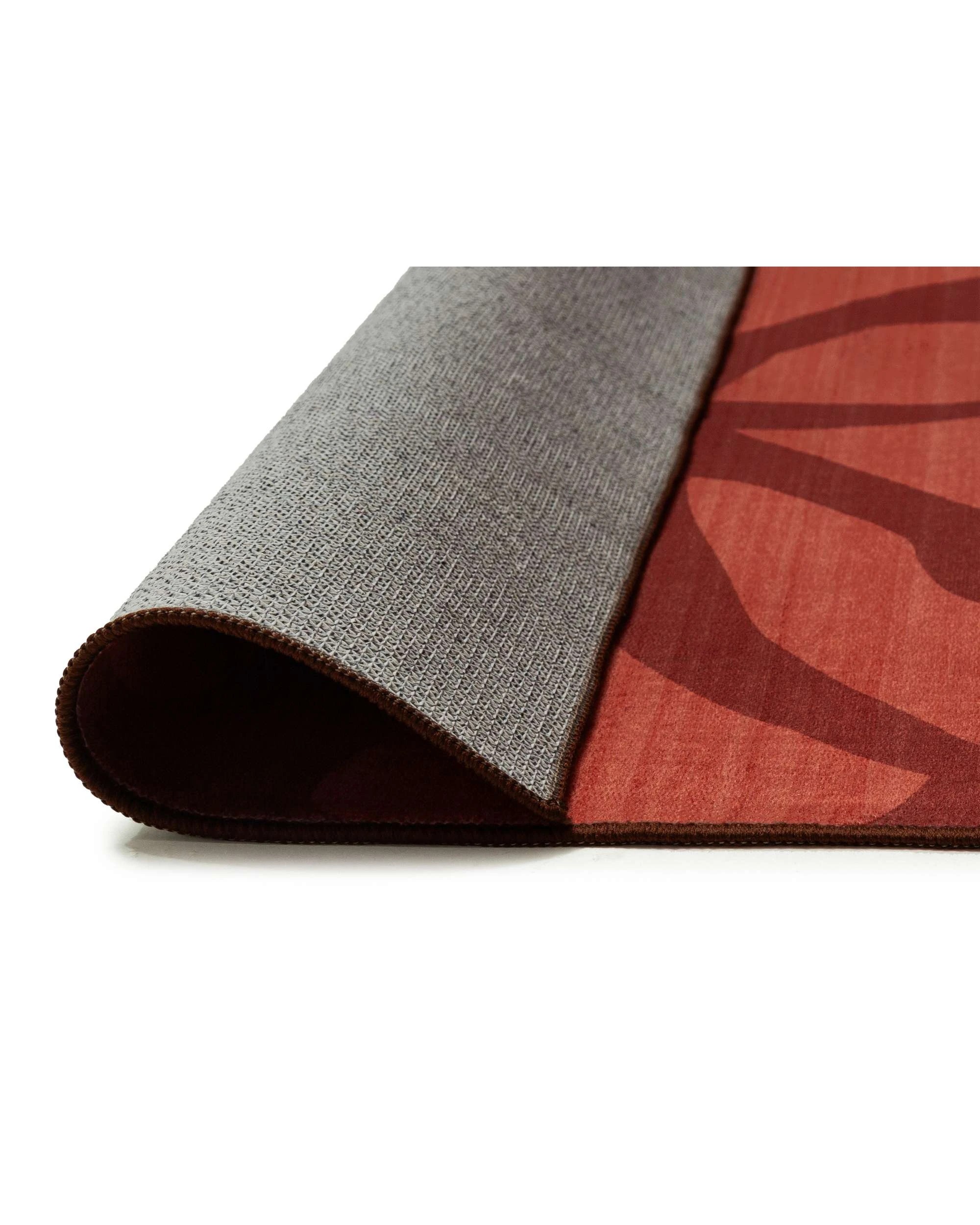 5 Loopsie Beckton Printed Washable Rug-370cm x 270cm - Red, 5 of 8
