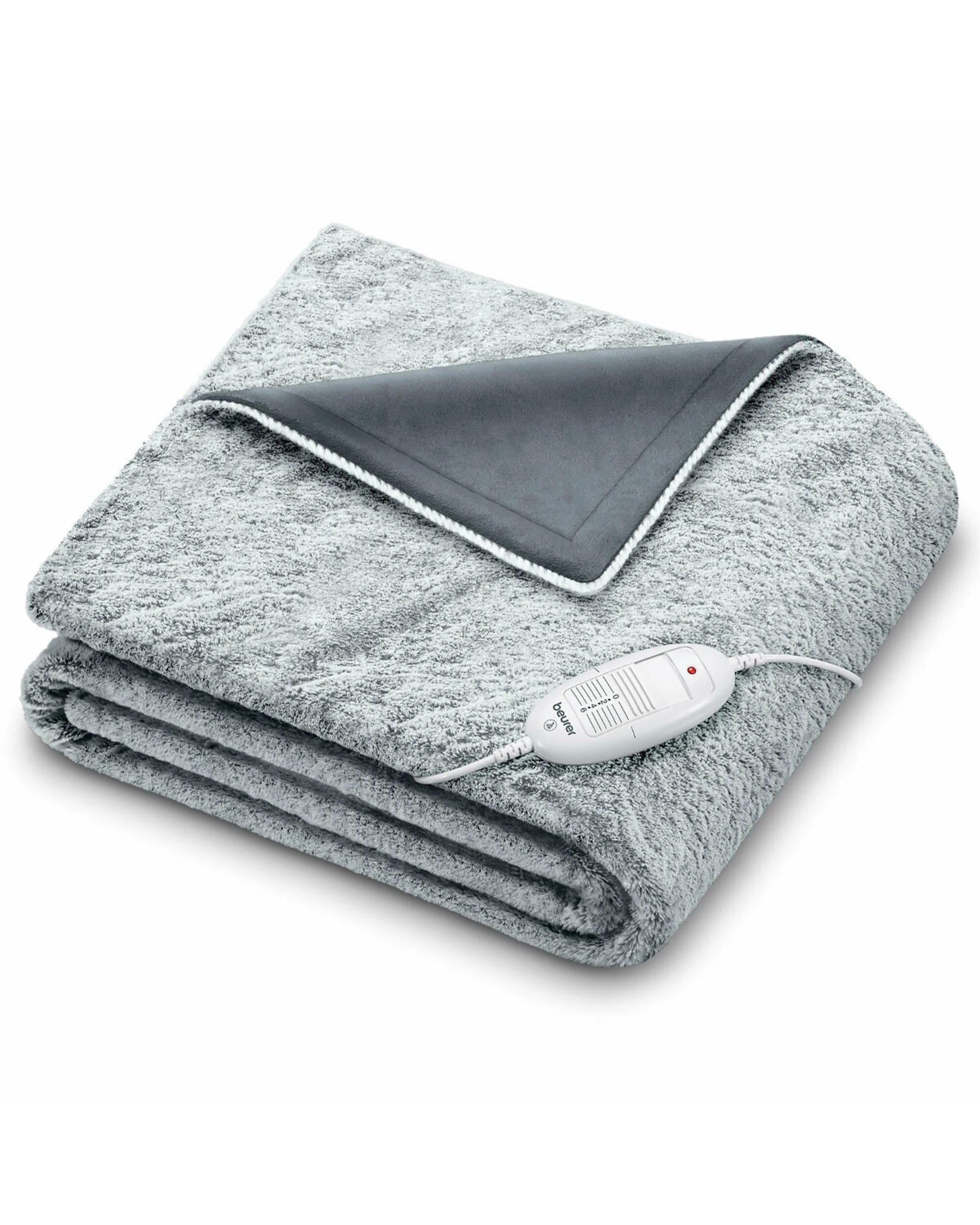 1 Beurer CosyNordic Heated Overblanket Charcoal, 1 of 2