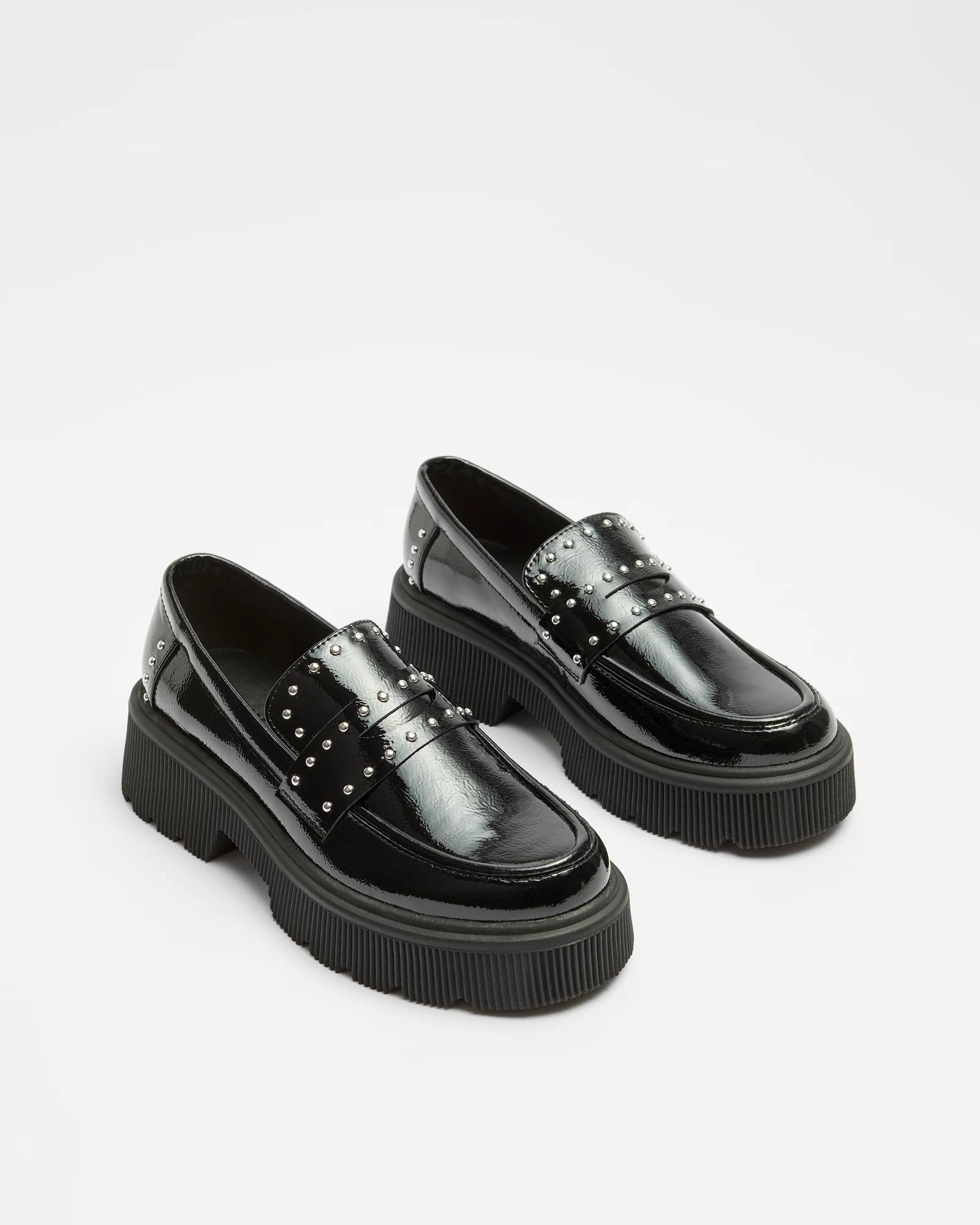 3 Target Womens Chunky Loafer - Kris BLACK, 3 of 5