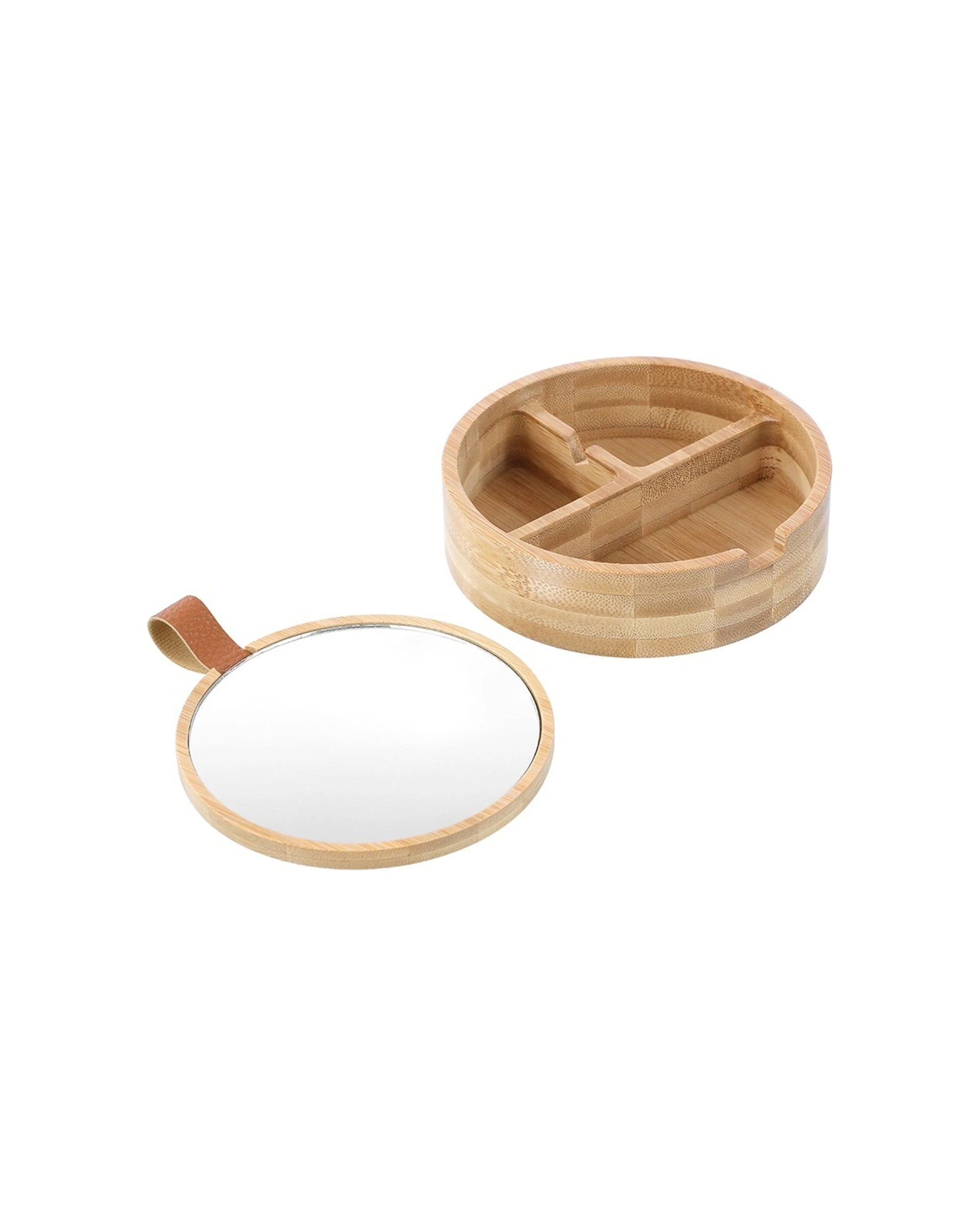 6 BOXSWEDEN Bano Accessories Bamboo Box Bathroom Storage Easy Clean Durable, 6 of 6