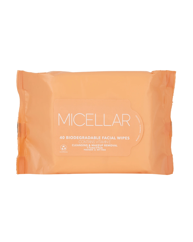40 Pack Cleansing & Makeup Removal Facial Wipes - Mice