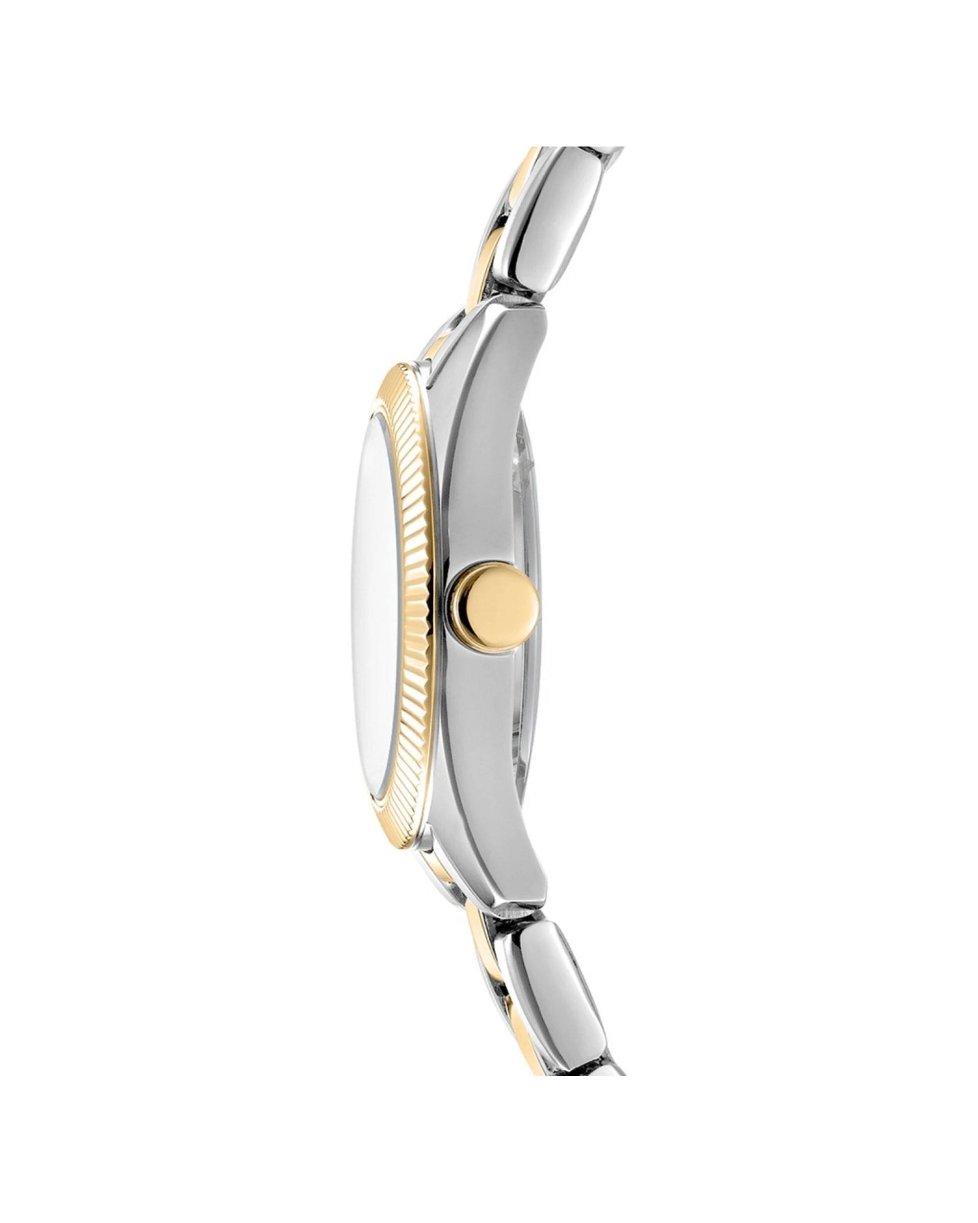 3 DKNY Mini Women's Gold Silver Two-Tone Watch 23mm Stainless Steel Case, 3 of 4