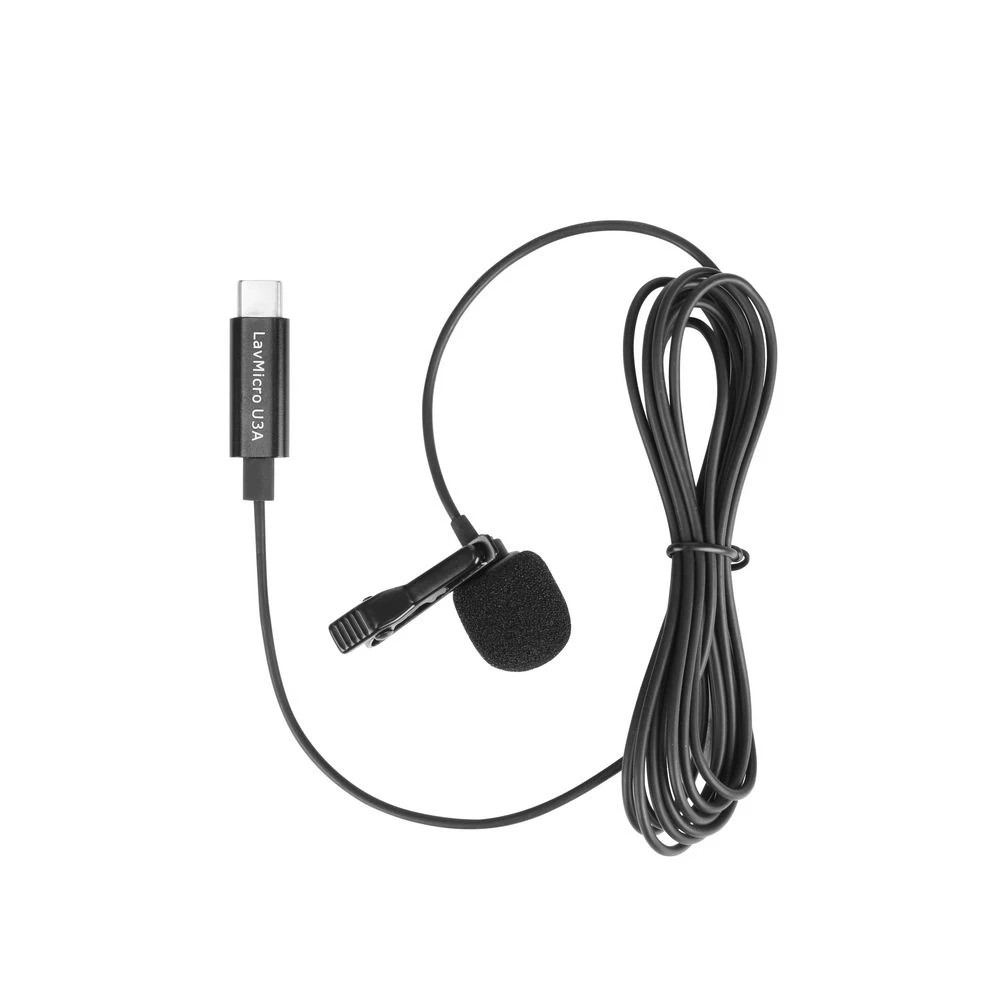 8 Saramonic LavMicro U3A Clip-On Microphone USB-C Black, 8 of 10