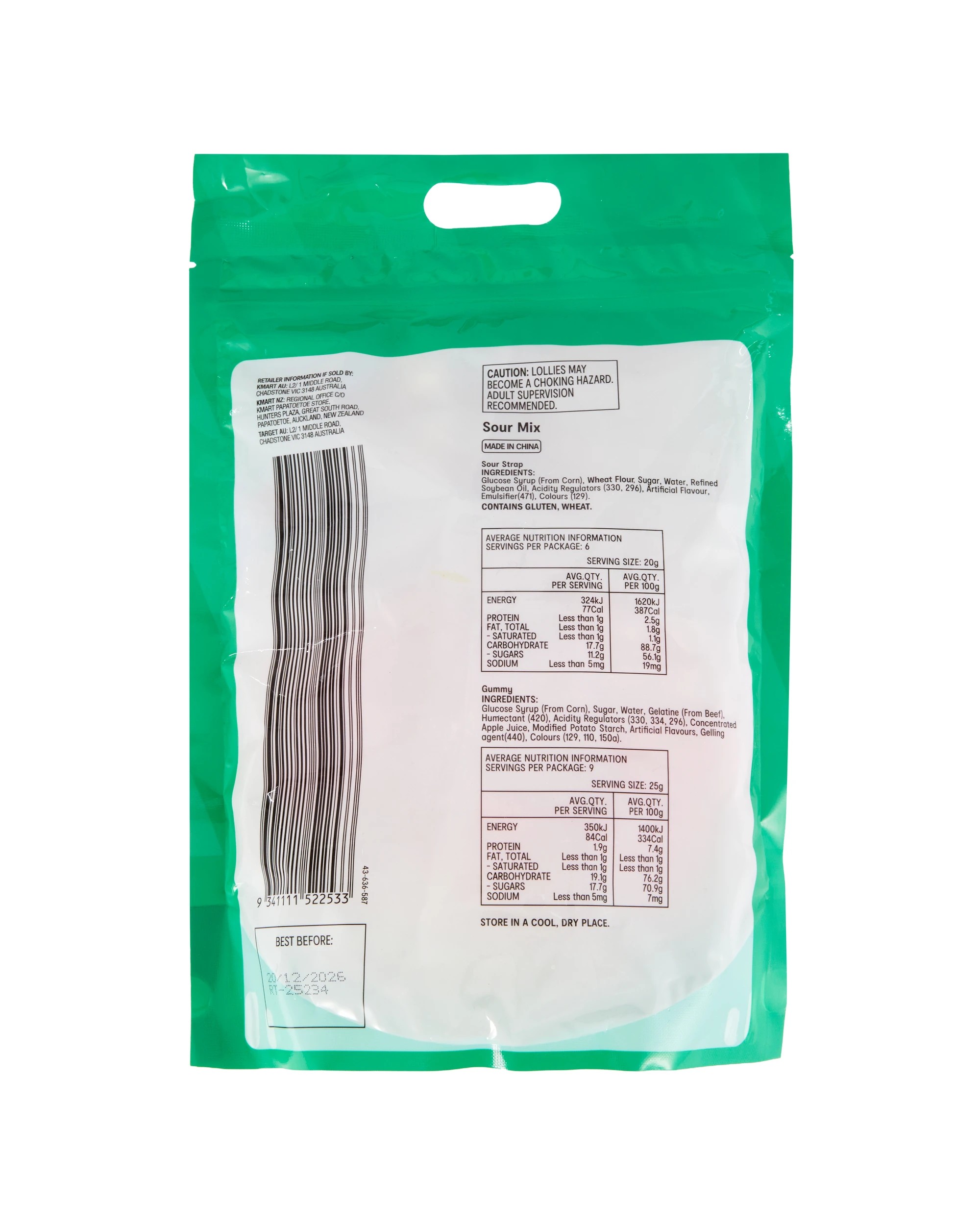 3 Sour Mix Mega Share Pack 360g, 3 of 3