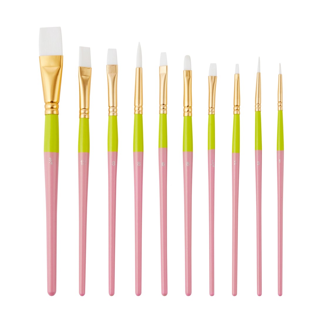 3 10 Piece Artist Brush Set, 3 of 5