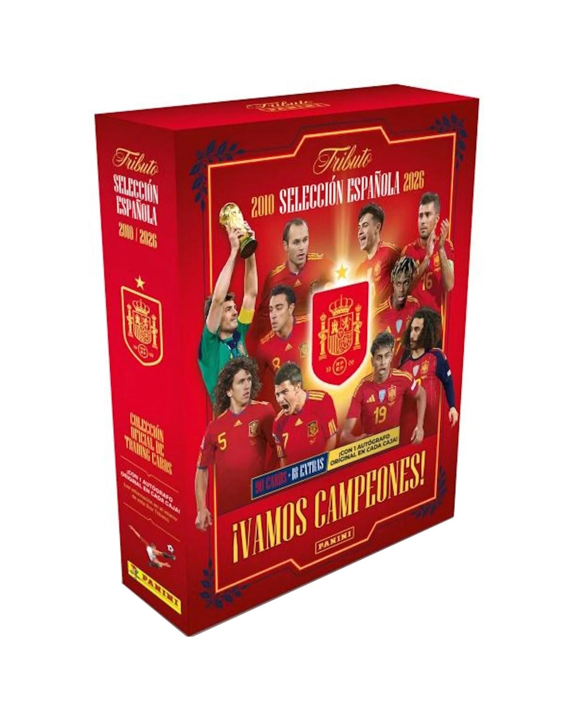 1 Panini 2026 Spain Tributo Vamos Campeones Soccer Hobby Box, 1 of 1