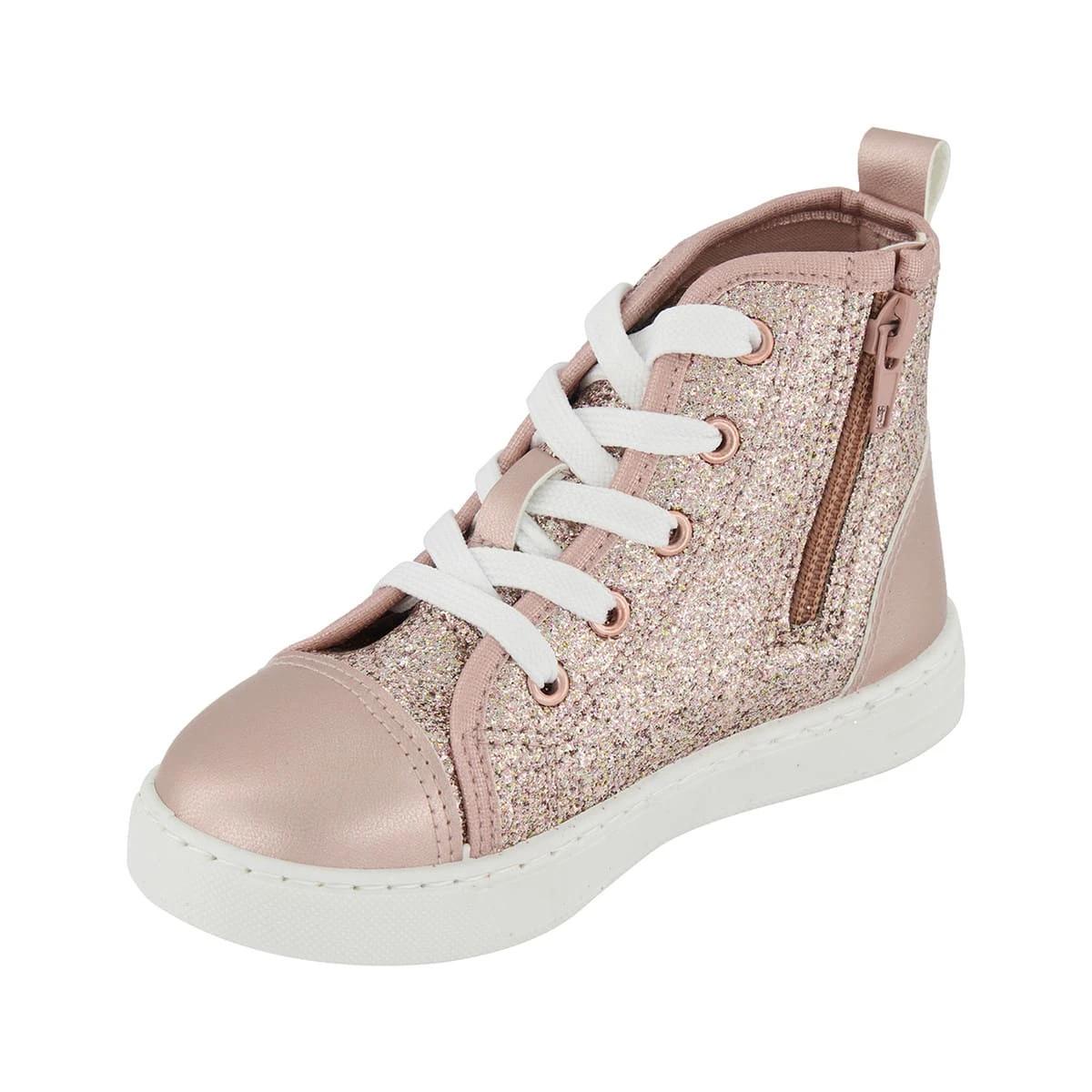 3 Junior High Top Shoes Rosegold, 3 of 5