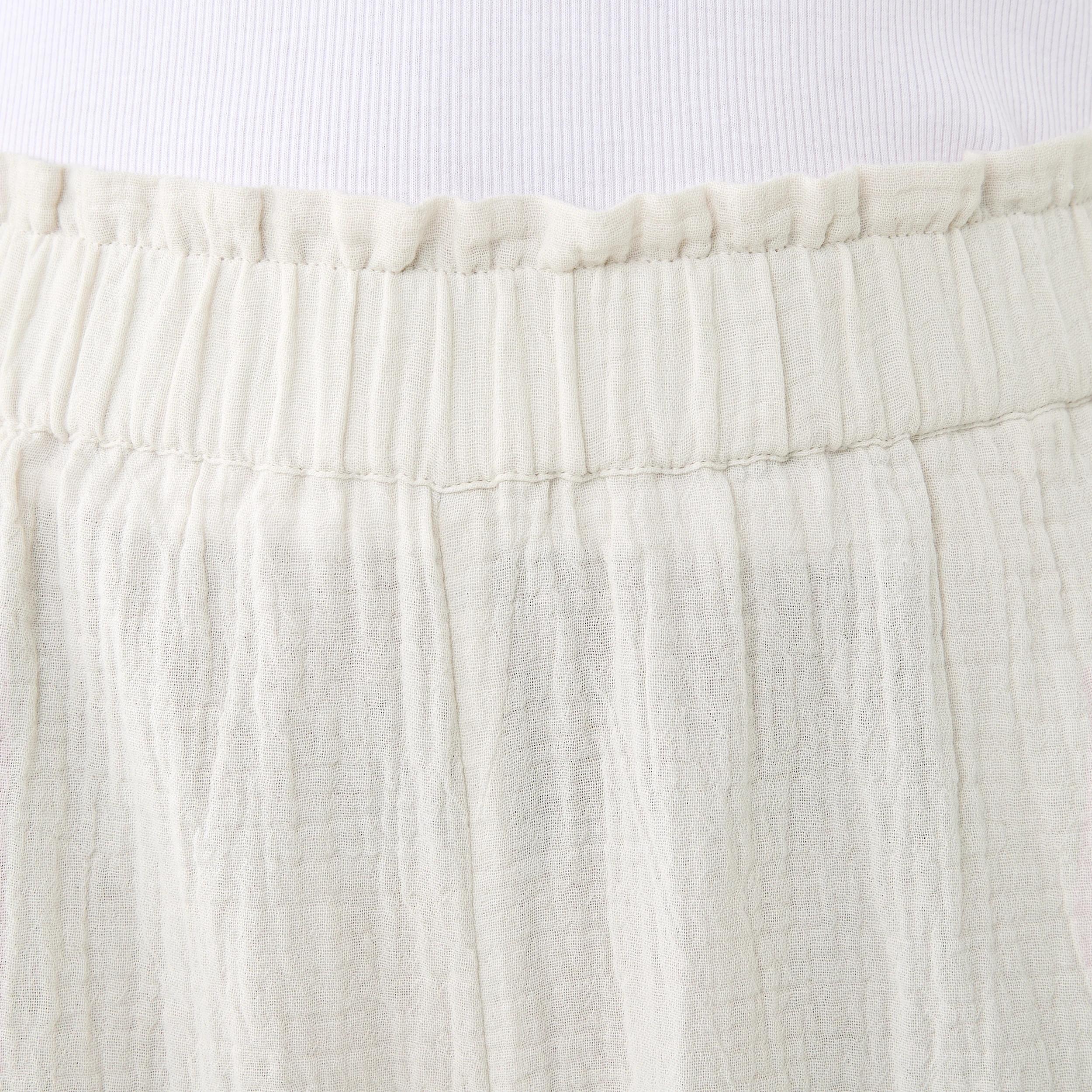 4 Double Cloth Culottes Nat Beige, 4 of 5