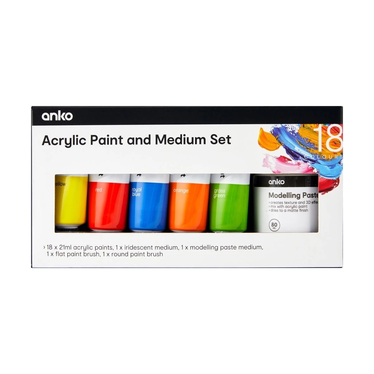 1 Acrylic Paint and Medium Set, 1 of 3