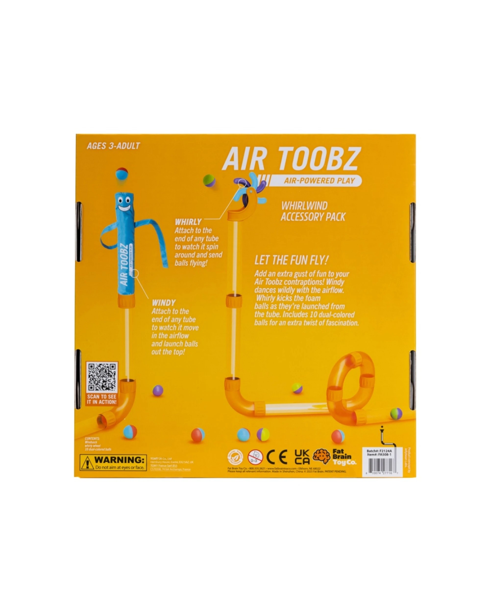 3 Fat Brain Toy Co 3Y+ Air Toobz Whirlwind Accessory Powered Play Kids - Multi, 3 of 5