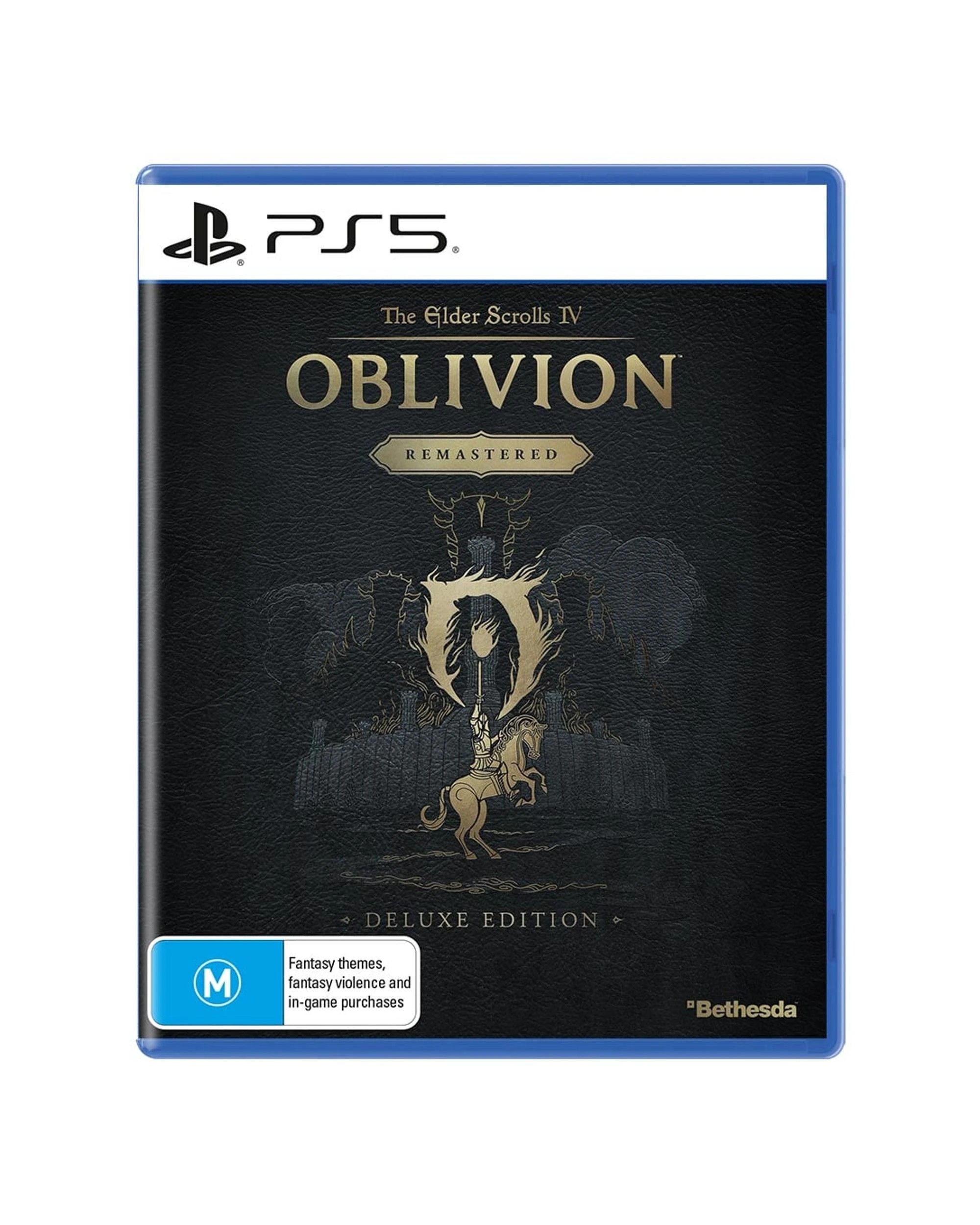 1 The Elder Scrolls IV: Oblivion Remastered Deluxe Edition - PS5, 1 of 6