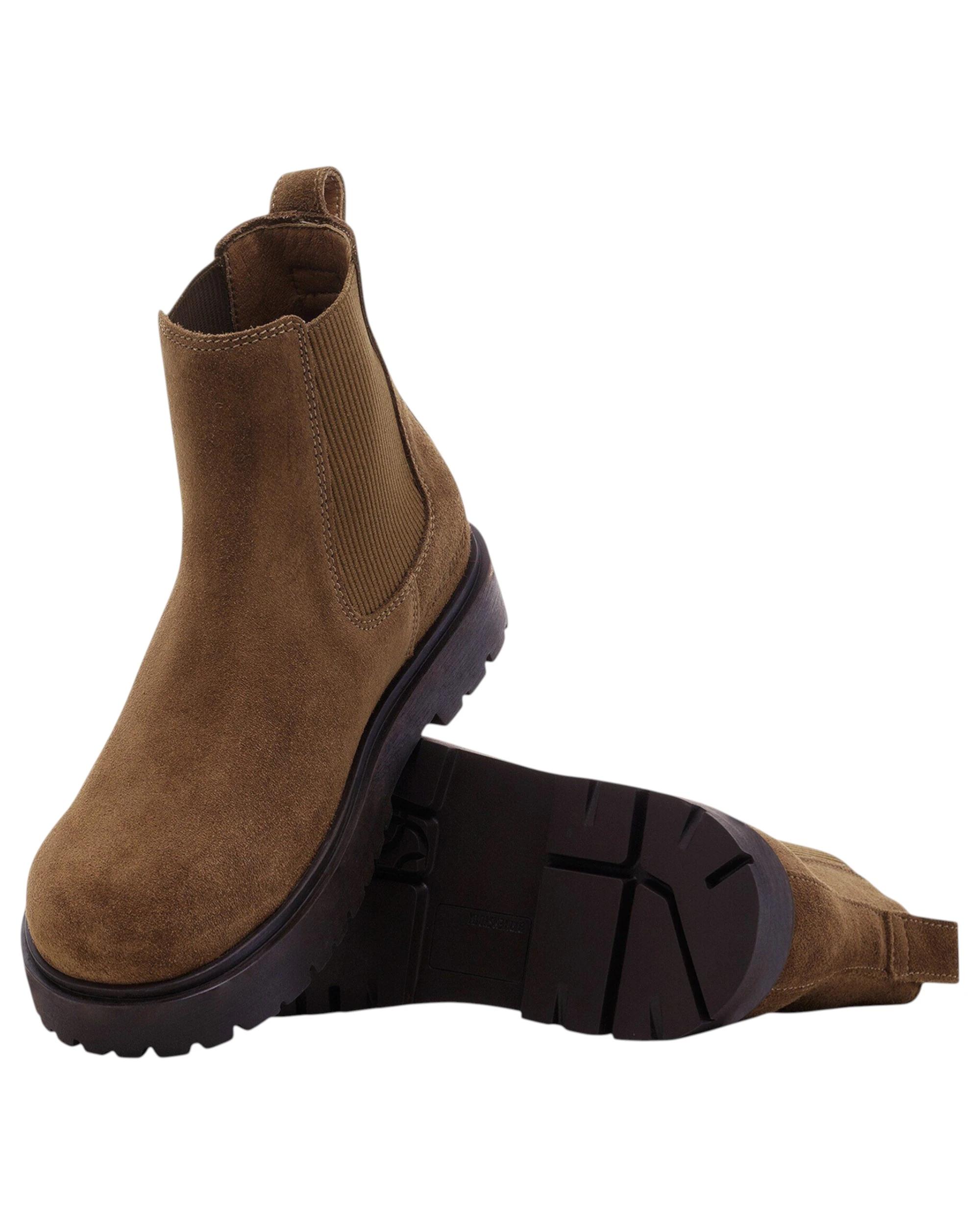 6 Birkenstock Mens Highwood Shoes Suede Leather Boots DARK TEA, 6 of 7
