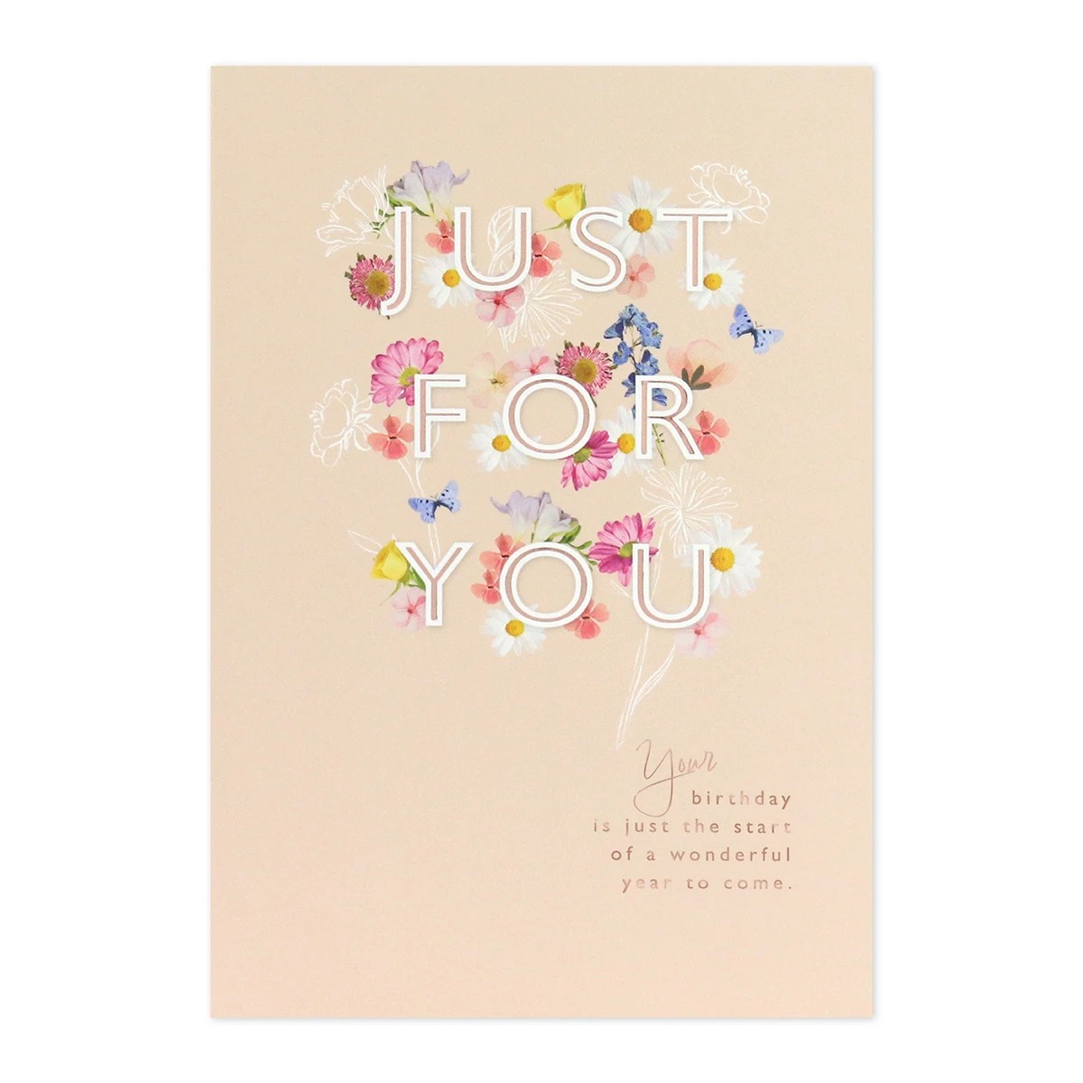 3 Connections from Hallmark Birthday Card - Just for You, 3 of 3