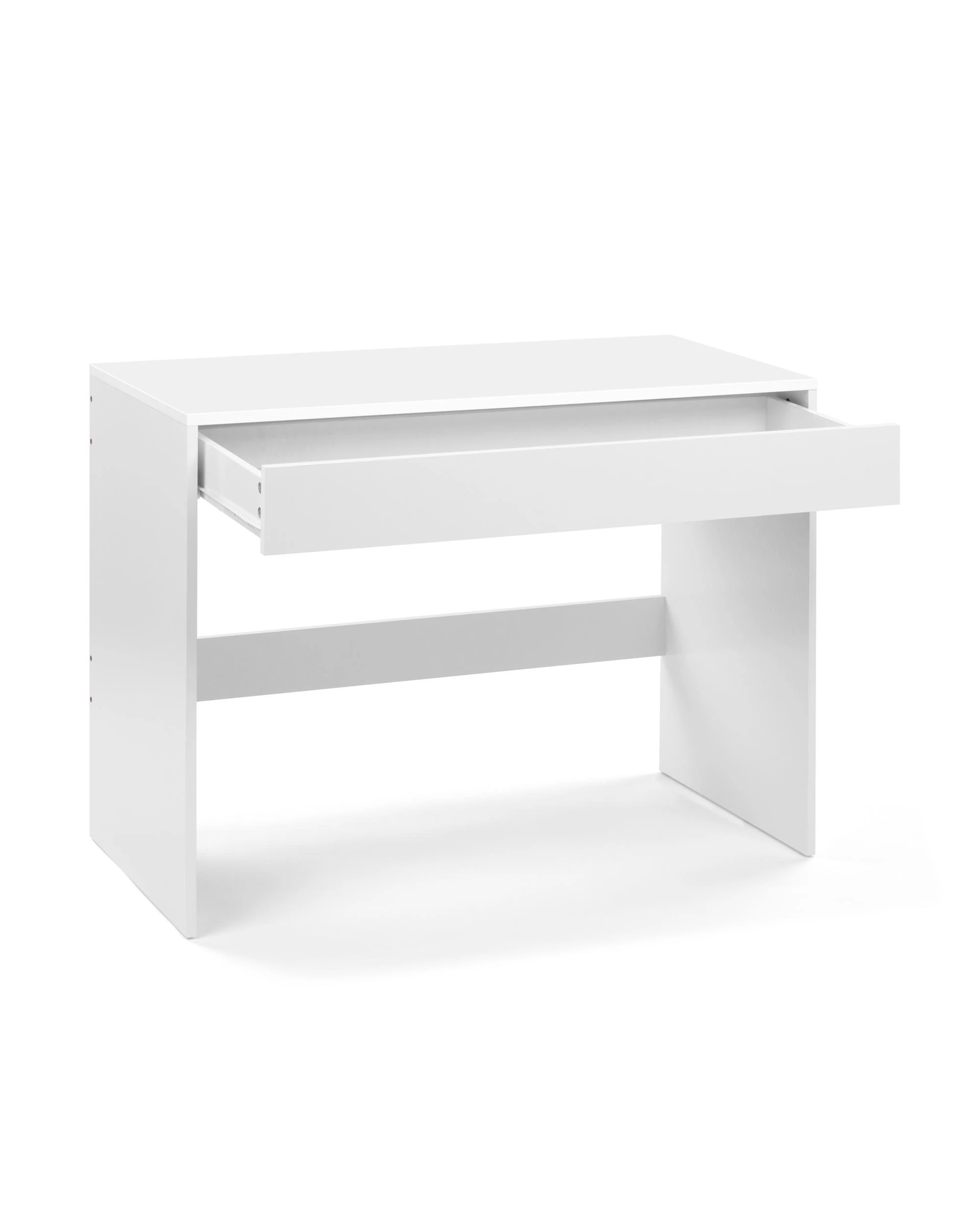 4 Kodu Belle Computer Desk Student Study Office Desk with Drawer - White, 4 of 8