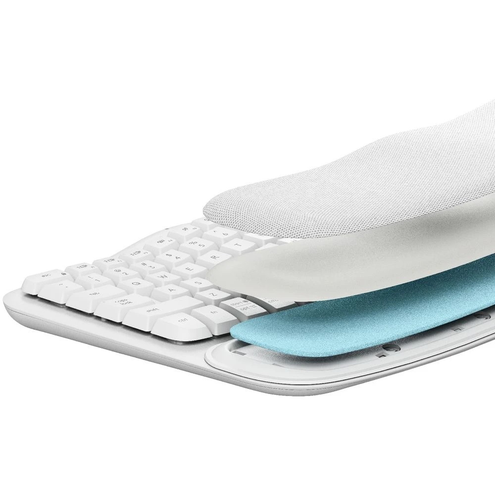 9 Logitech Wave Keys Ergonomic Wireless Keyboard Rose, 9 of 9