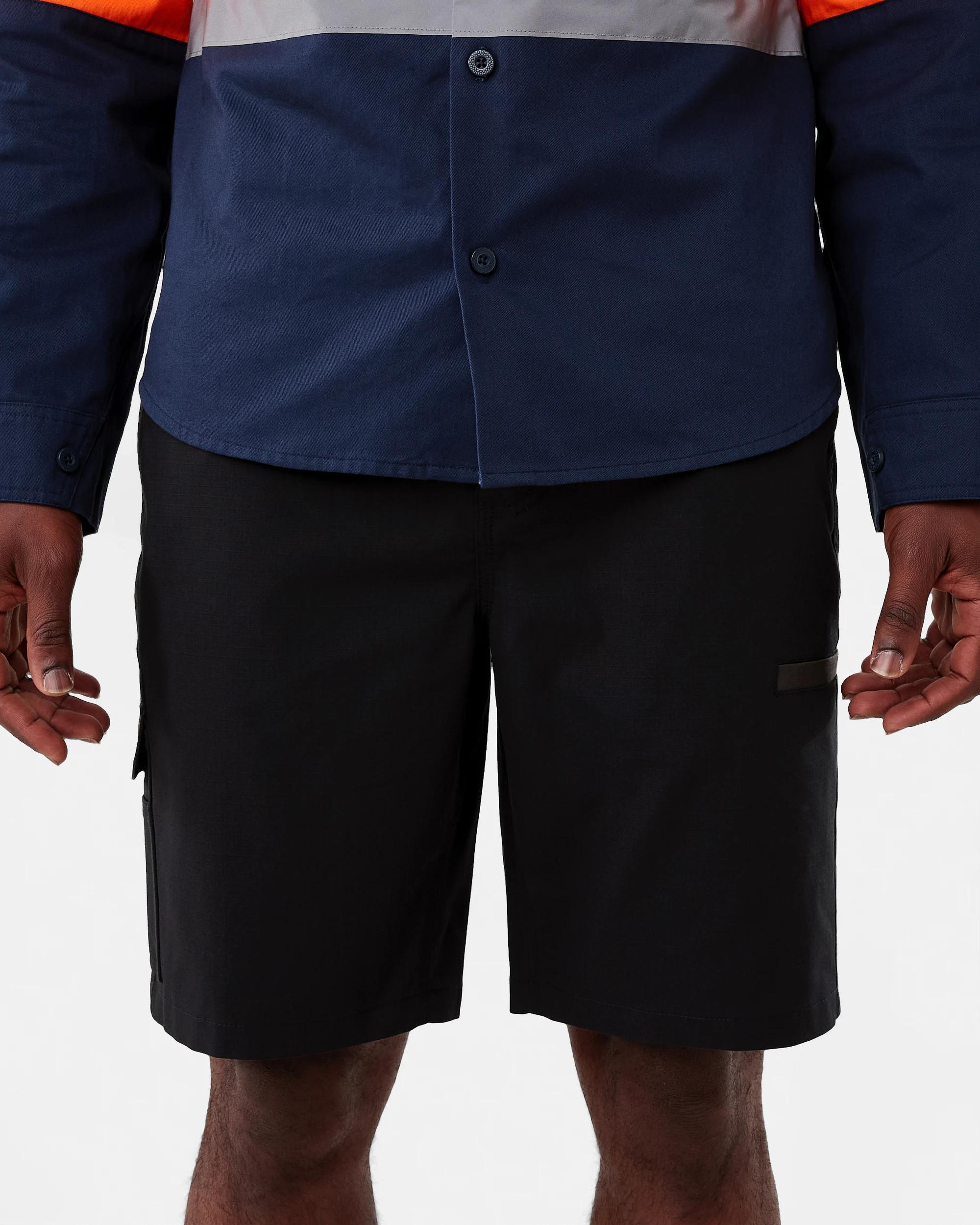1 Workwear Ripstop Stretch Shorts Black, 1 of 9