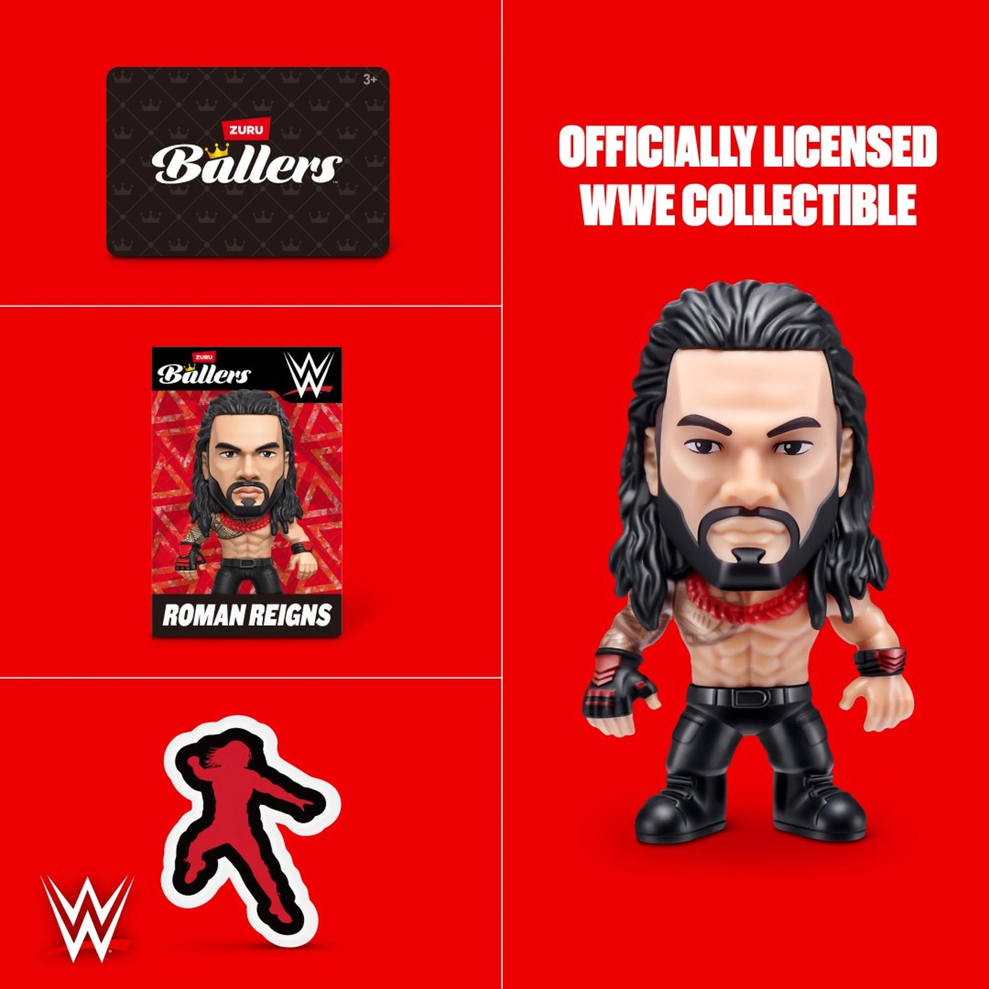 8 ZURU WWE Ballers Series 1 - Assorted, 8 of 10