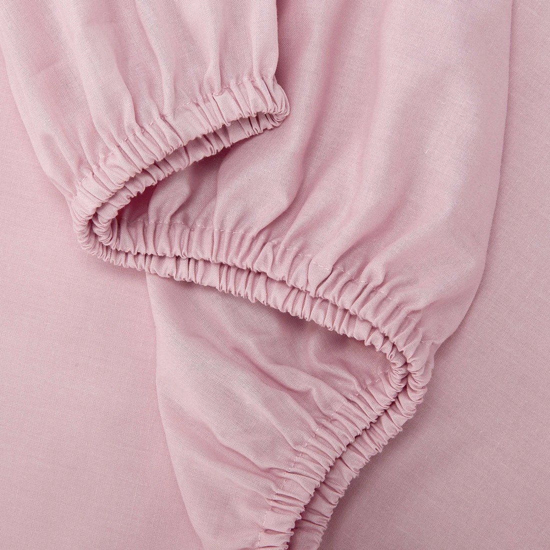 3 180 Thread Count Sheet Set - King Single Bed, Pink, 3 of 7