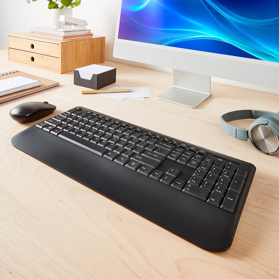 1 Wireless Slim Keyboard & Mouse Combo, 1 of 8