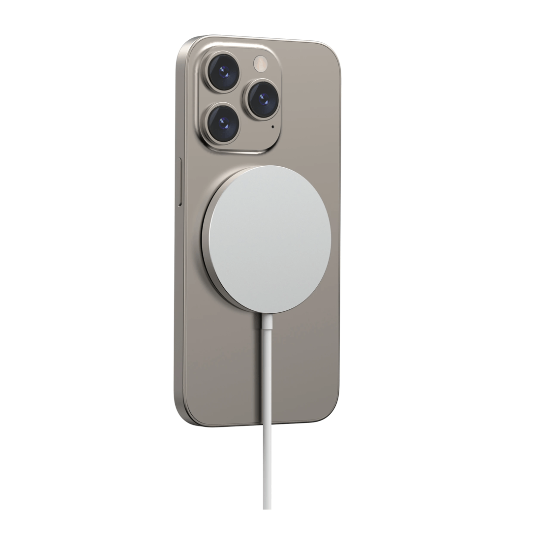 2 TODO 15W Fast Charging Wireless Phone Charger Pad Charge - White, 2 of 2