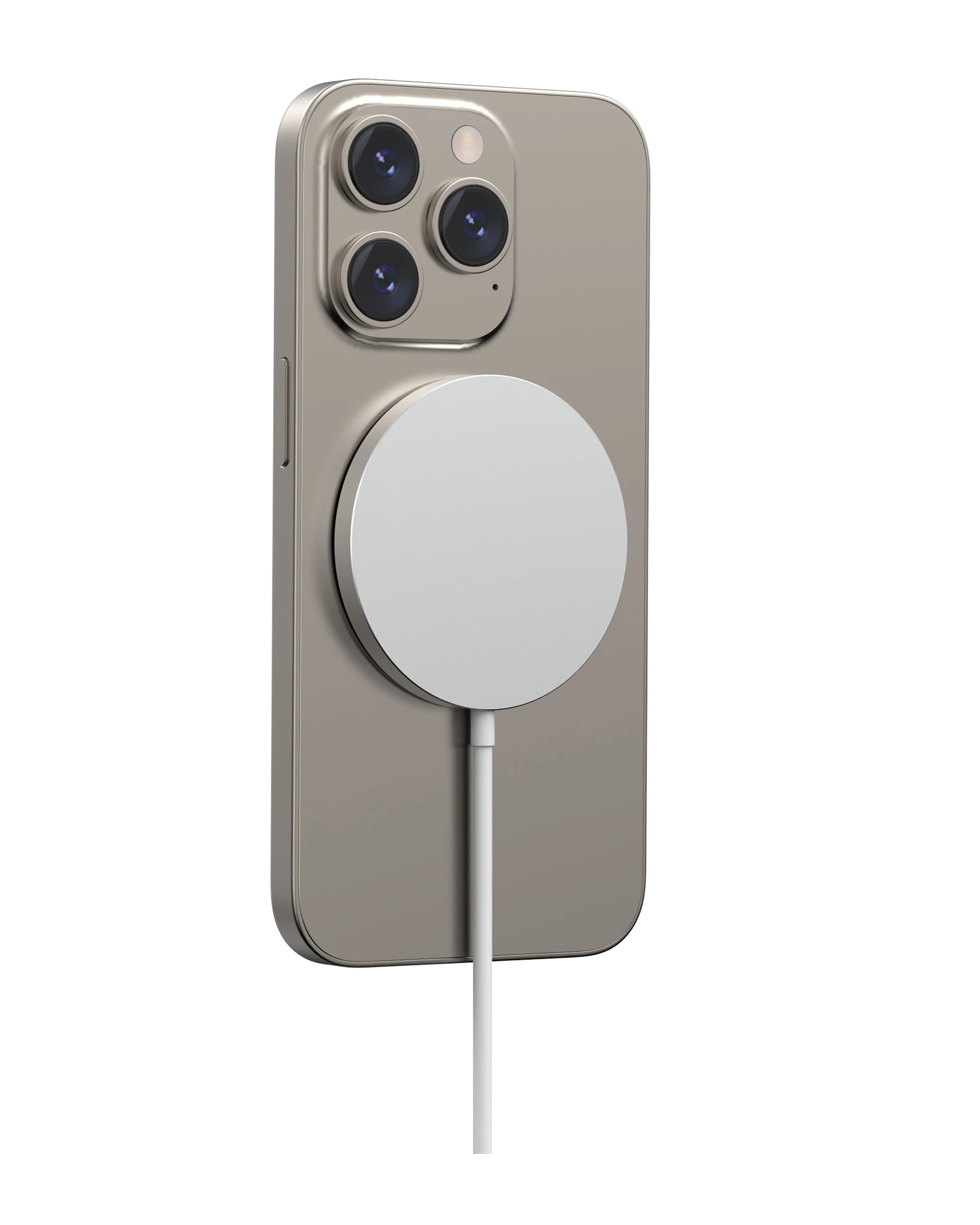 2 TODO 15W Fast Charging Wireless Phone Charger Pad Charge - White, 2 of 2