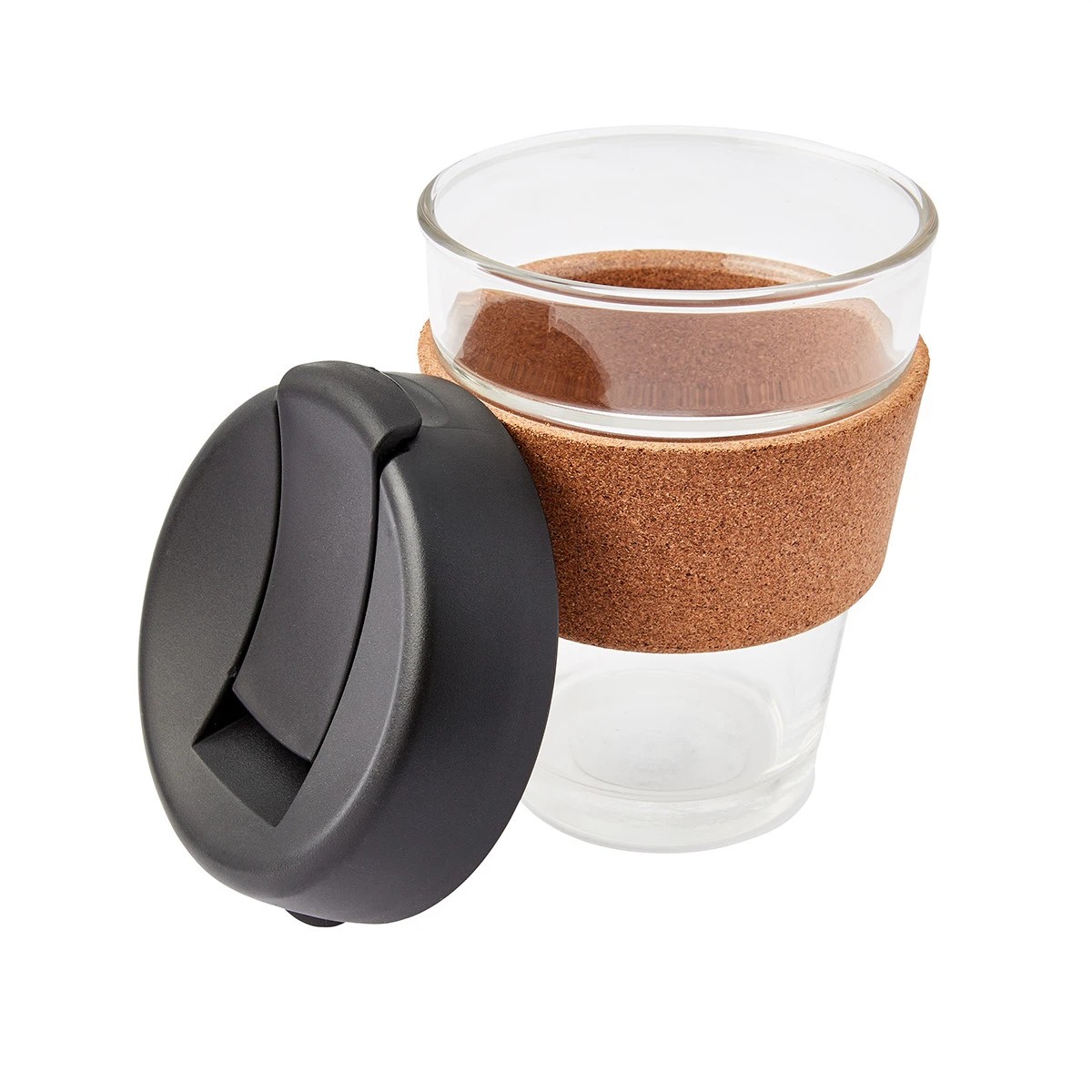 4 350ml Glass Reusable Travel Cup, 4 of 9