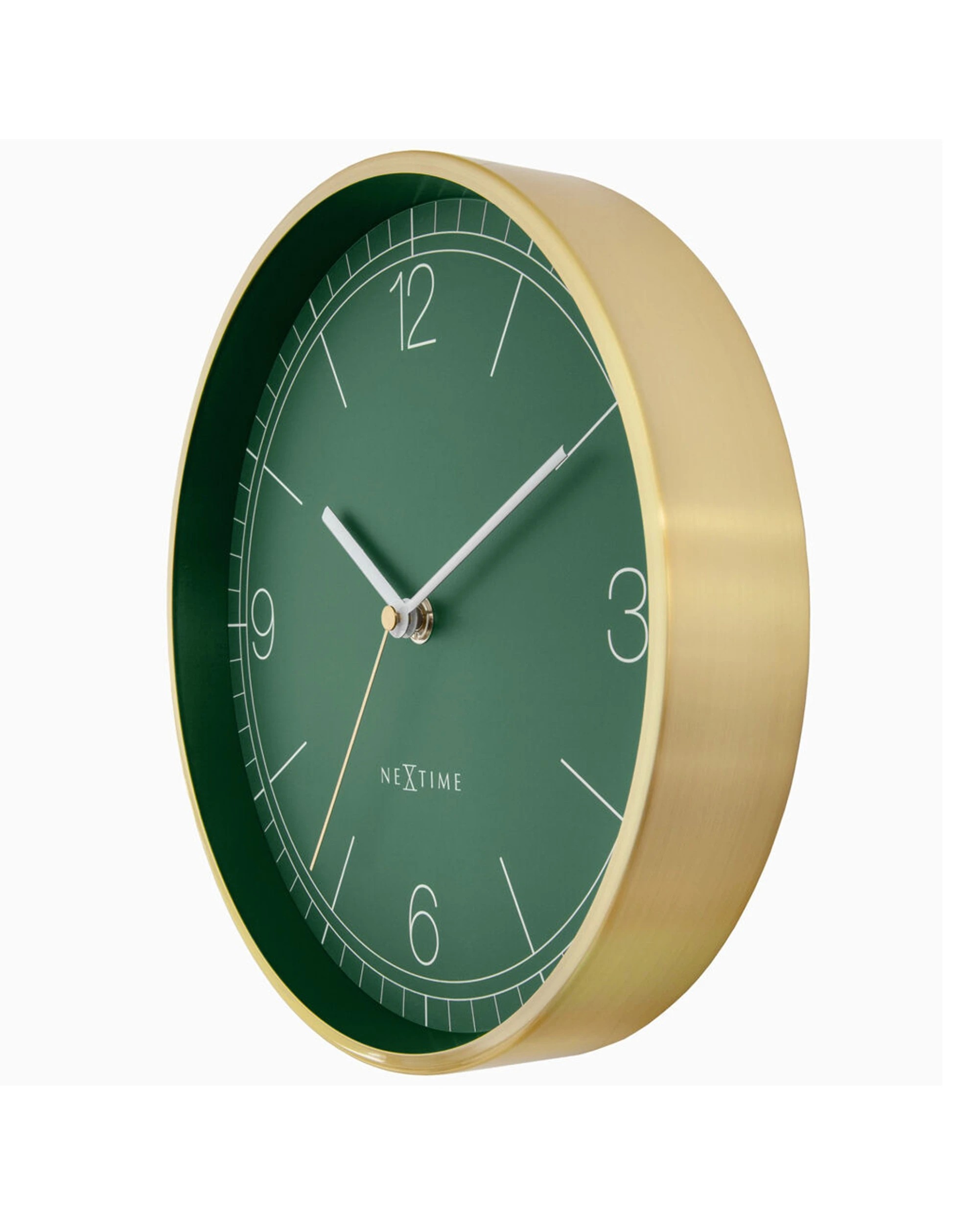 3 NeXtime Bolero Silent Wall Clock Silent Sweep Metal Case 25cm - Multi, 3 of 5