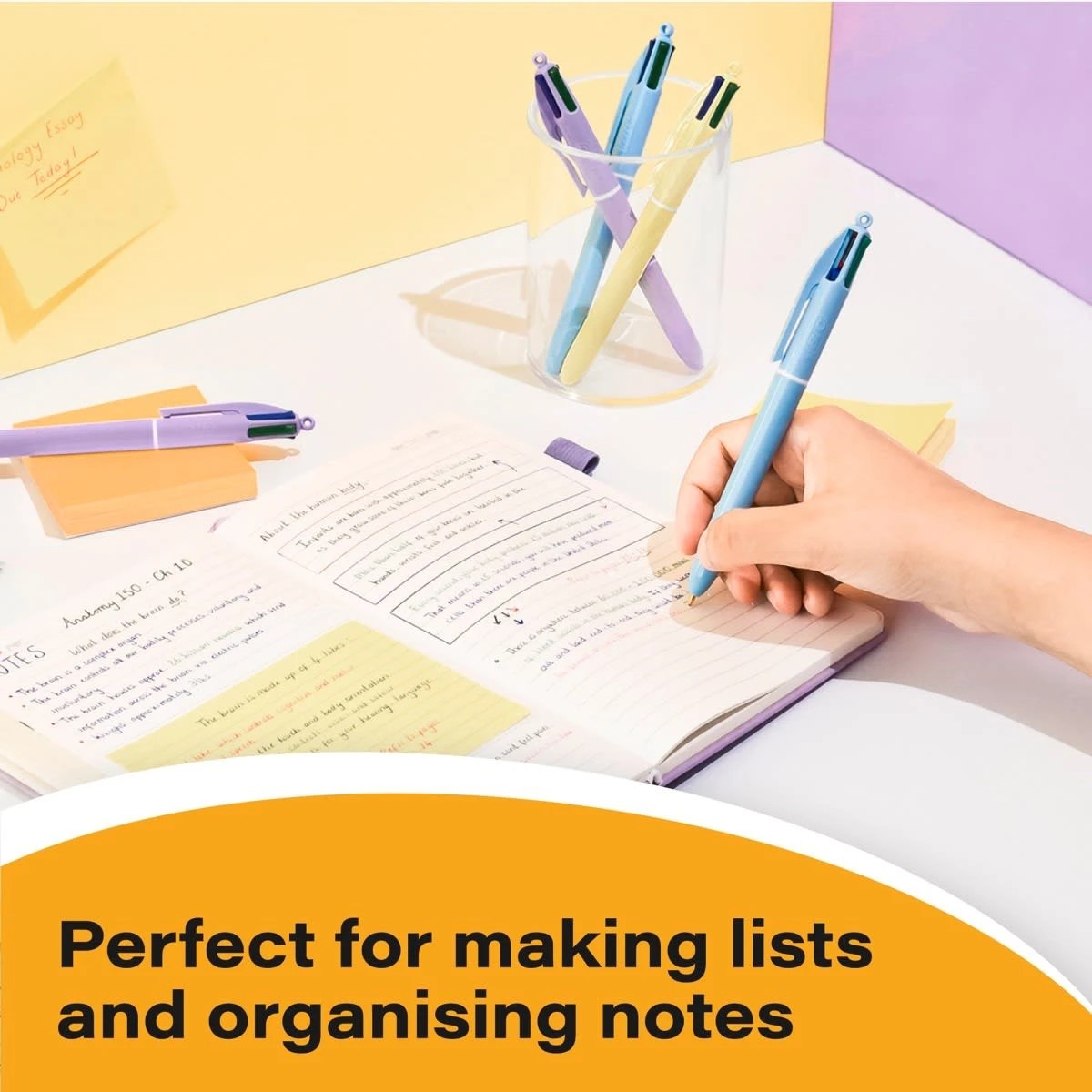 8 3 Pack BIC 4 Colours Pastel Ball Pens, 8 of 8
