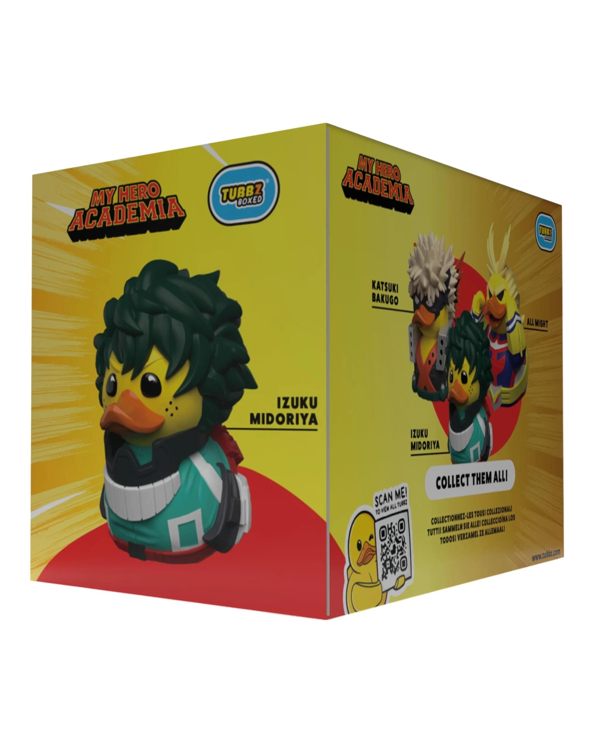 4 TUBBZ My Hero Academia Izuku Midoriya - Deku -  Boxed Edition Cosplaying Duck Figure, 4 of 4