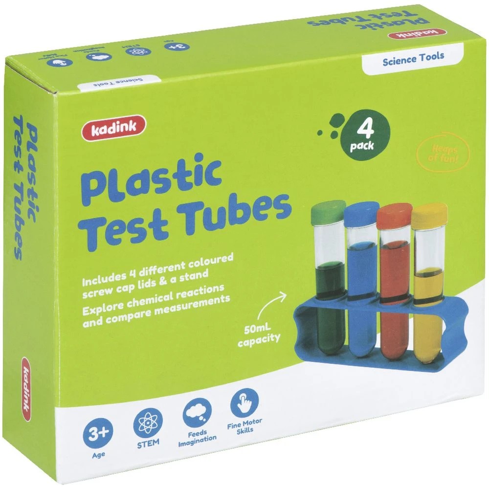 2 Kadink Plastic Test Tubes 4 Pack, 2 of 4
