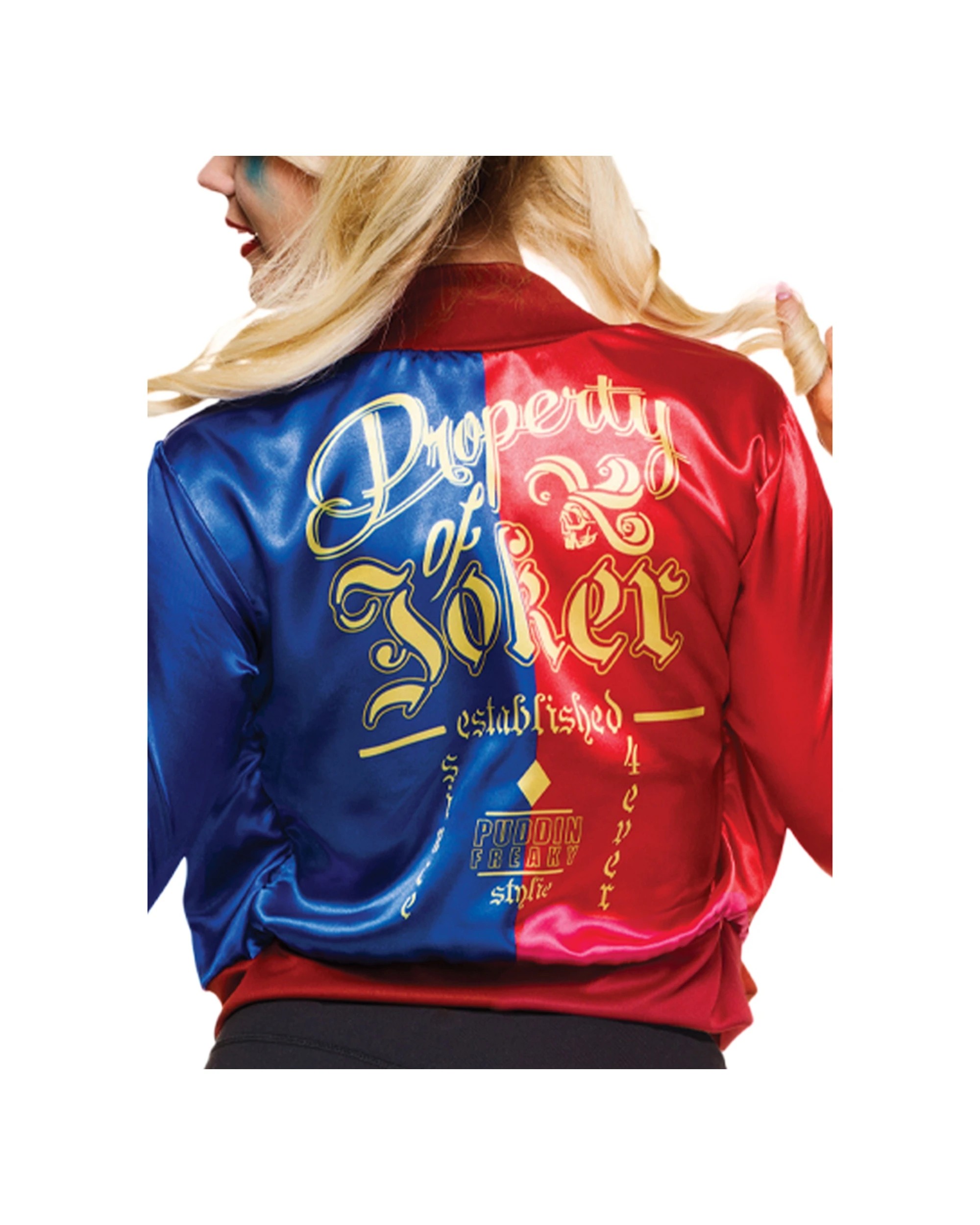 2 Dc Comics Harley Quinn Kit Costume Adult Dress Up Party Halloween Size M
 - Multi, 2 of 3