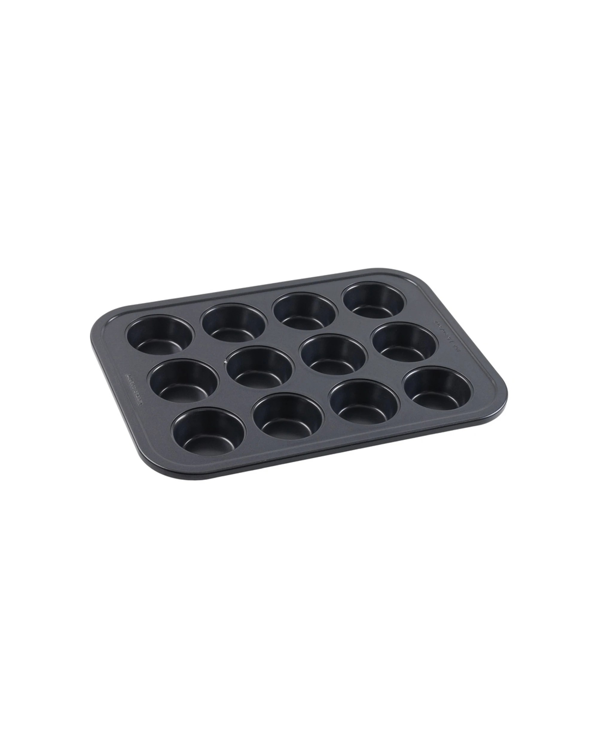 2 Bakers Secret Ultimate Non-Stick Muffin Cupcake Pan 12 Cup Heavy Duty Oven-Safe - Black, 2 of 5