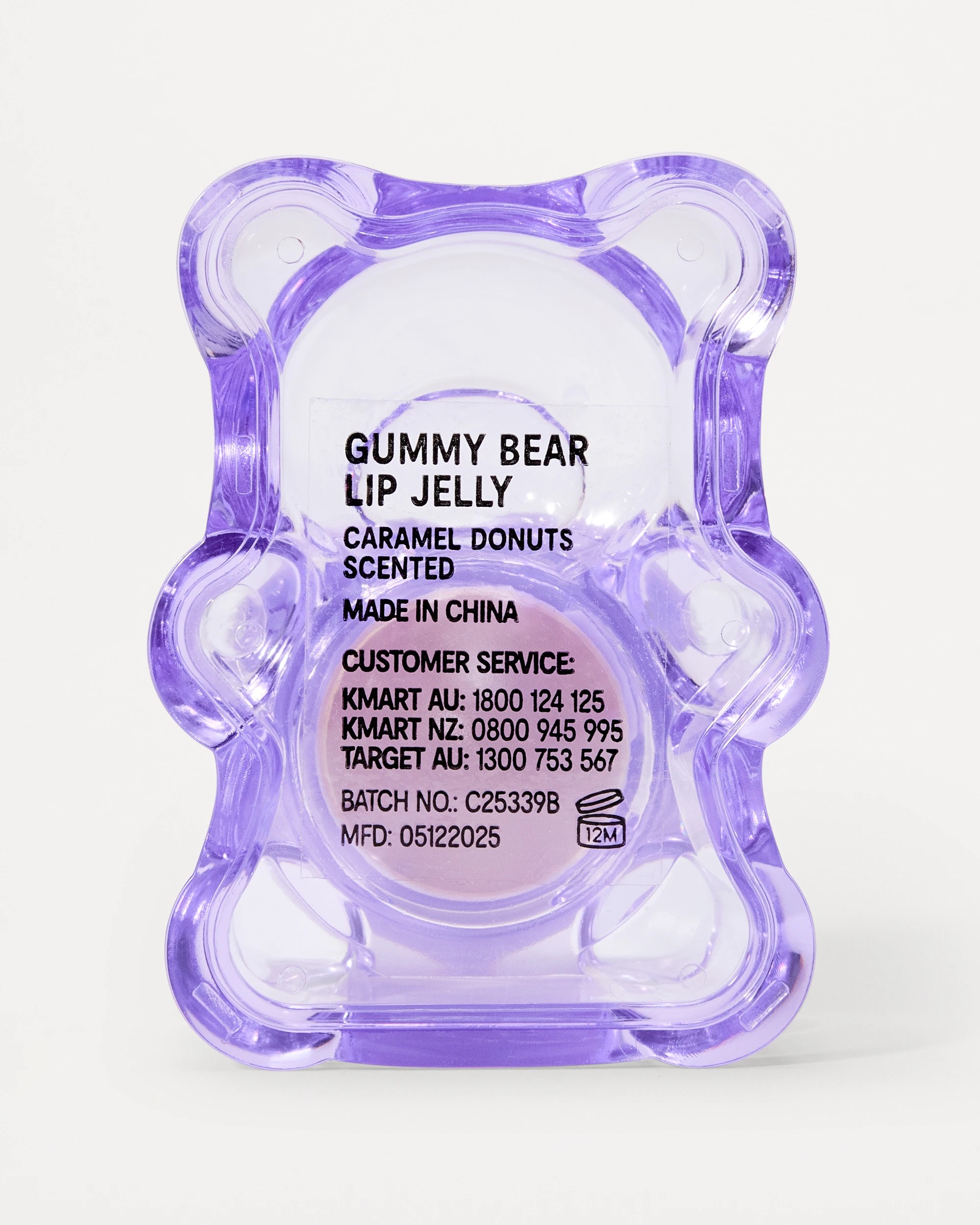 4 OXX Junior Gummy Bear Lip Jelly - Caramel Donuts Scented, 4 of 6