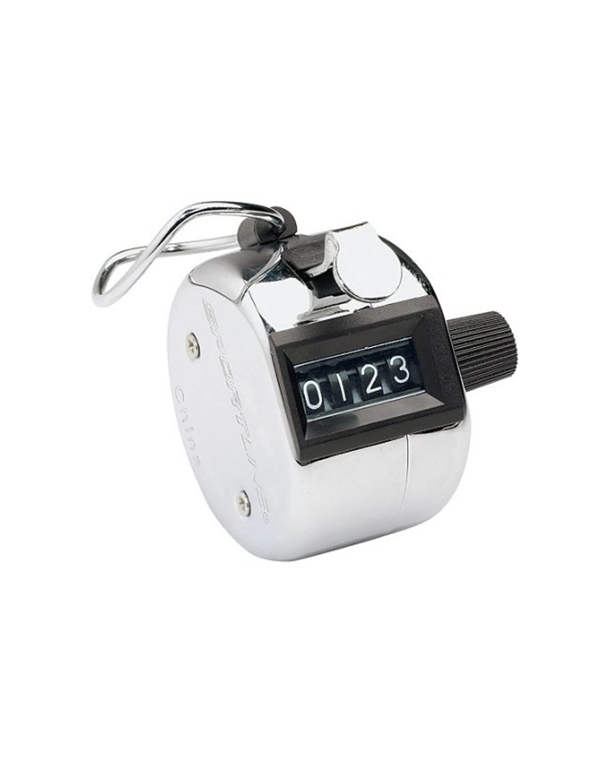 2 Regent Plated 4 Digit Tally Number Counter Easy One Hand Operation - Silver, 2 of 2