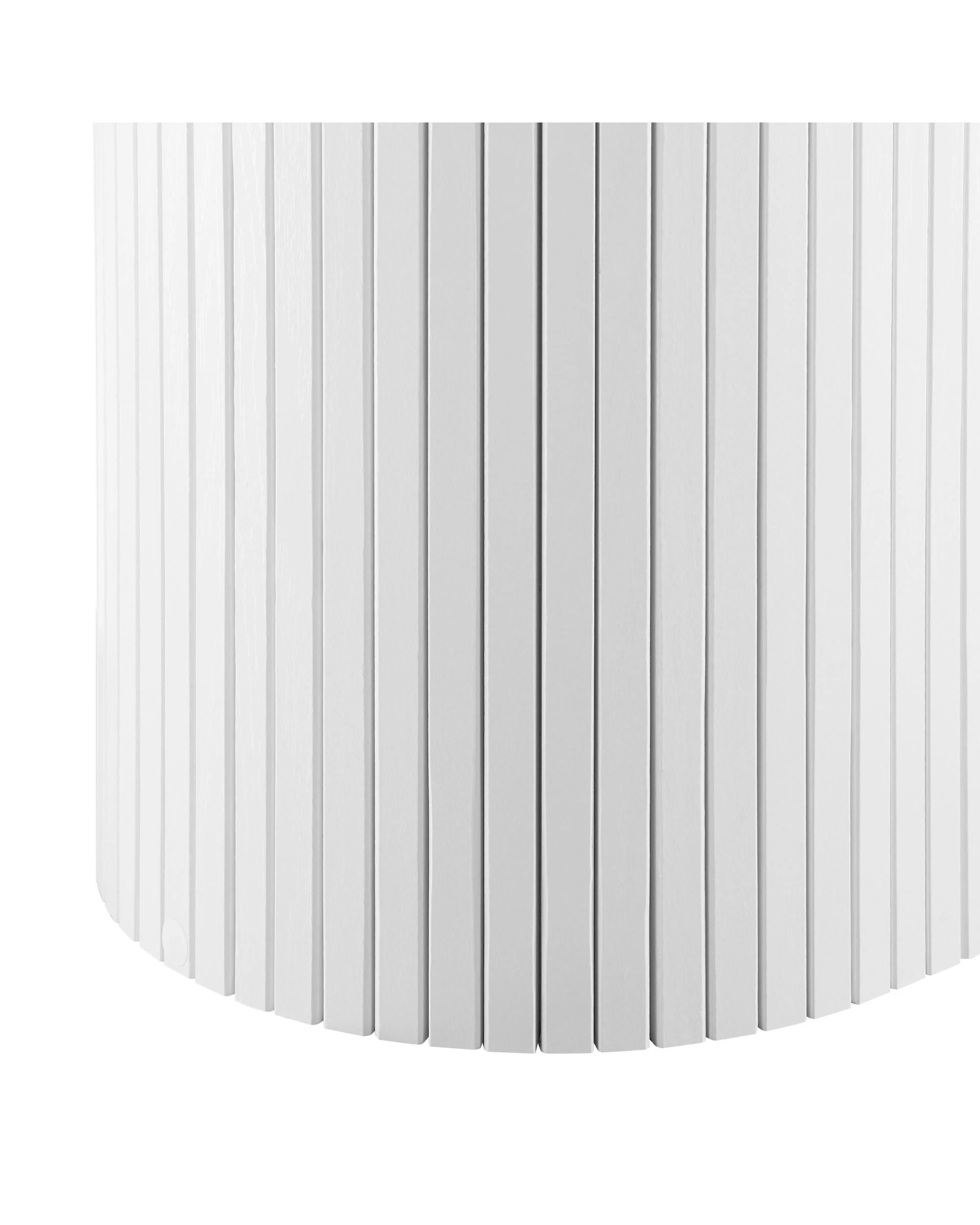 6 Kodu Coffee Table Oval 80cm - White, 6 of 7