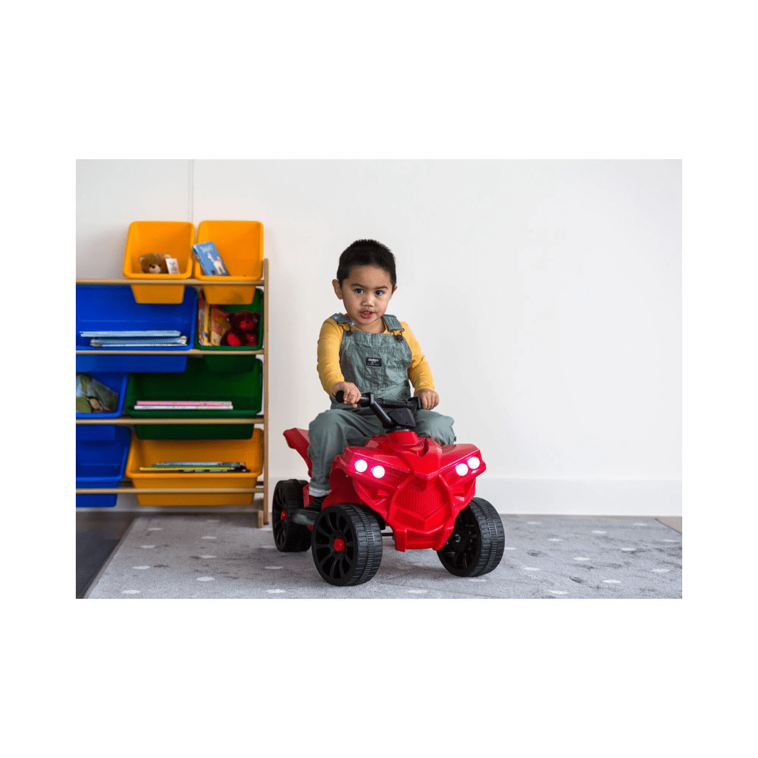 8 Lenoxx Rechargeable Ride-on Quad bike with Safe Braking System, 8 of 8