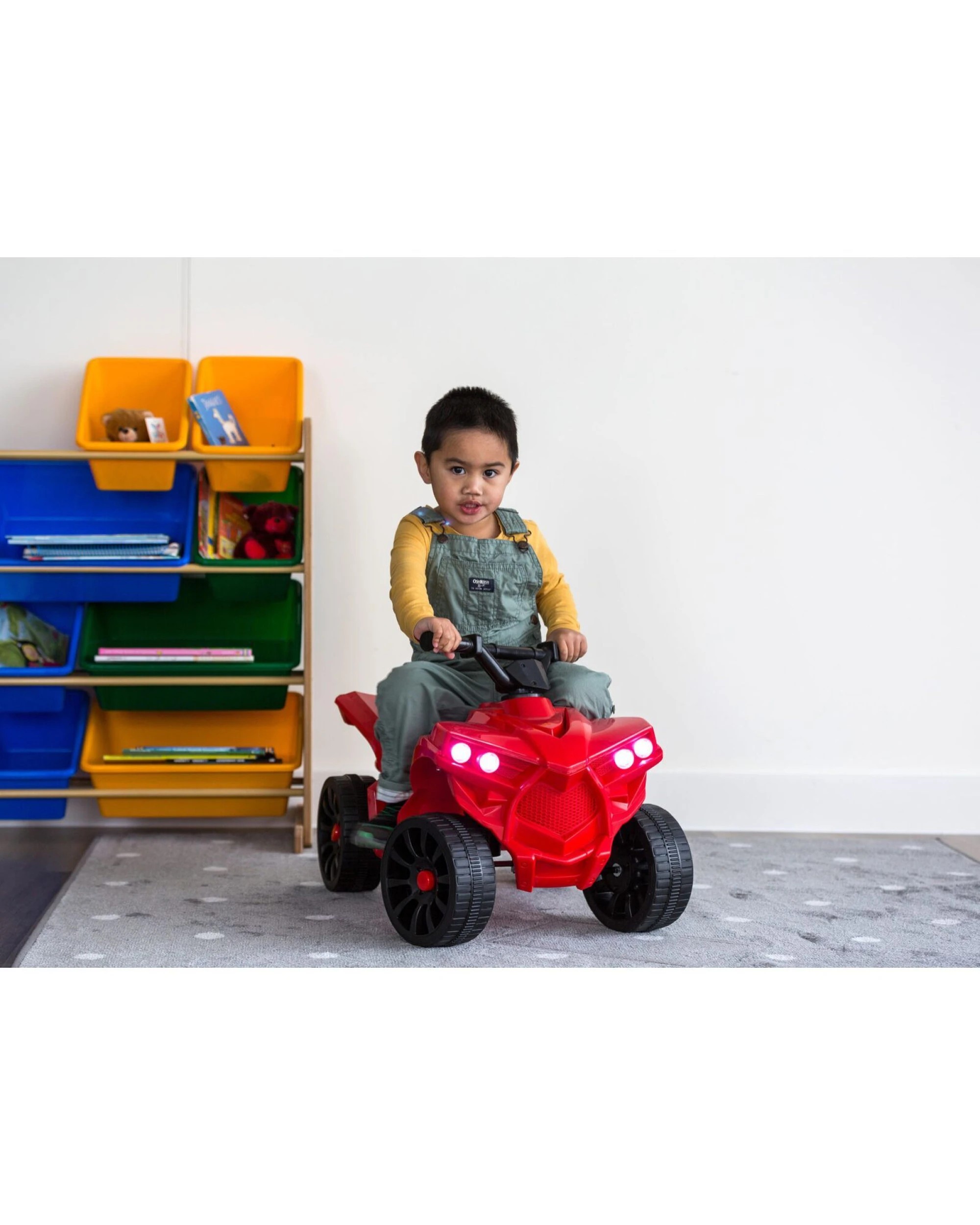 8 Lenoxx Rechargeable Ride-on Quad bike with Safe Braking System, 8 of 8