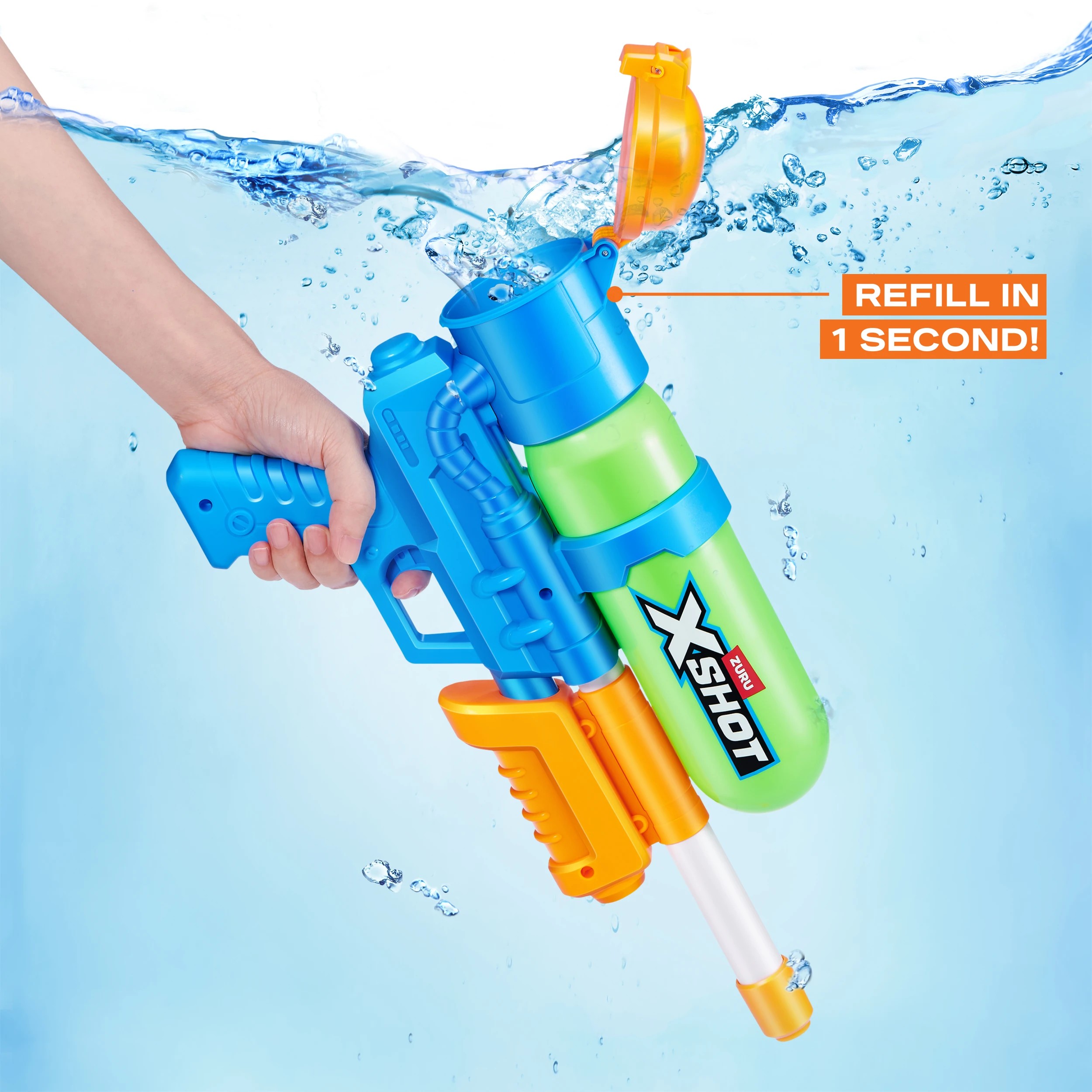 5 Zuru X-Shot Water Fast Fill 80s Super Splash Water Blaster, 5 of 9