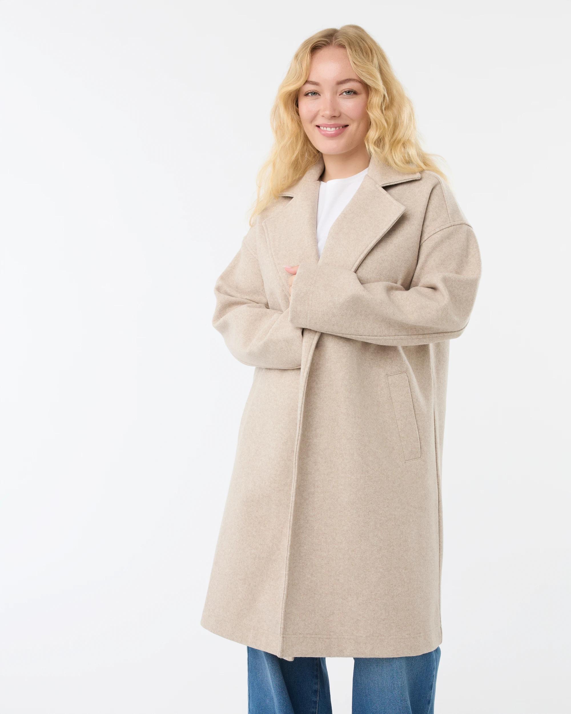 4 Oversized Coat Loml Marle, 4 of 10