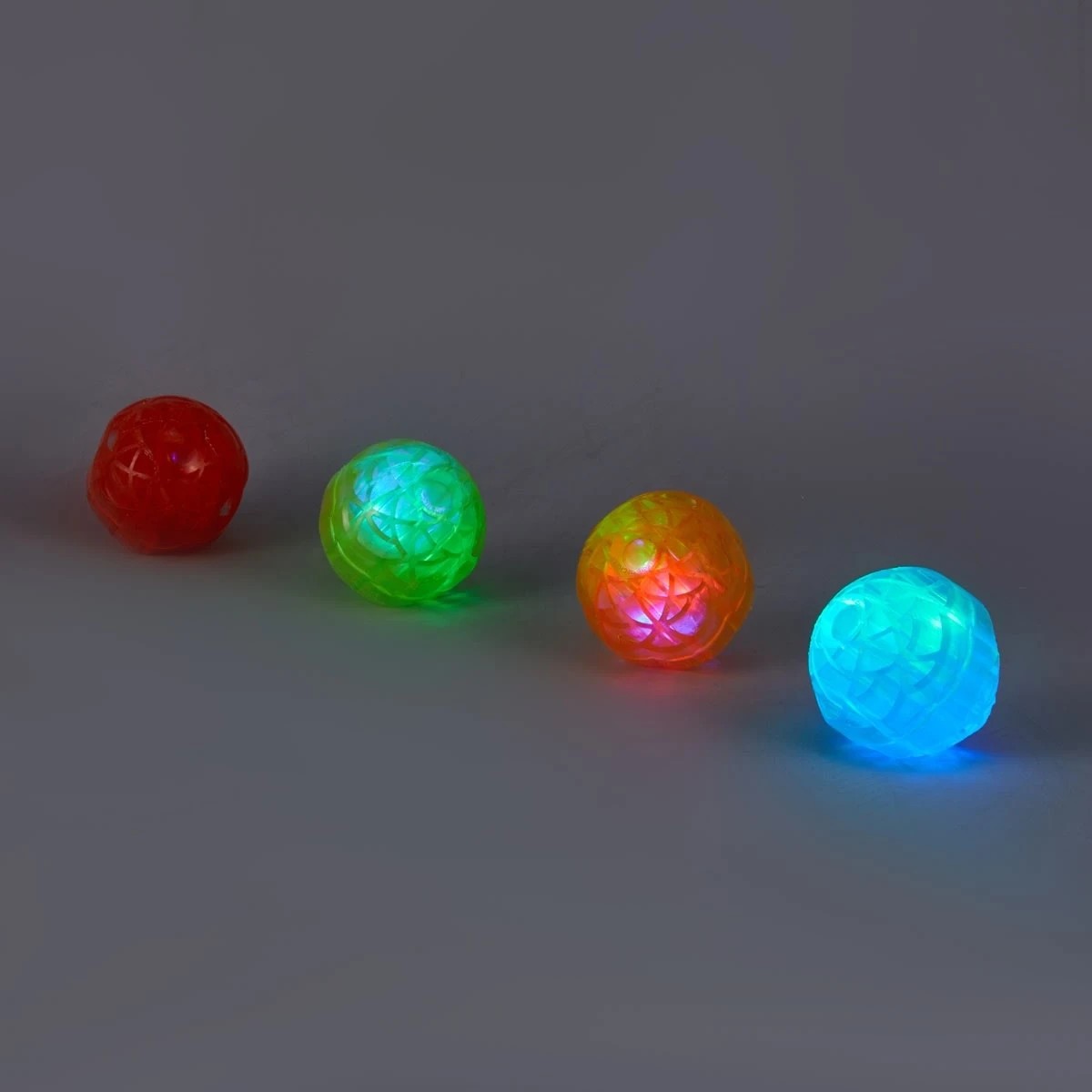 6 The Original Splash Bombs Lightwave Bouncers Light-Up Skimmballs - Assorted, 6 of 8