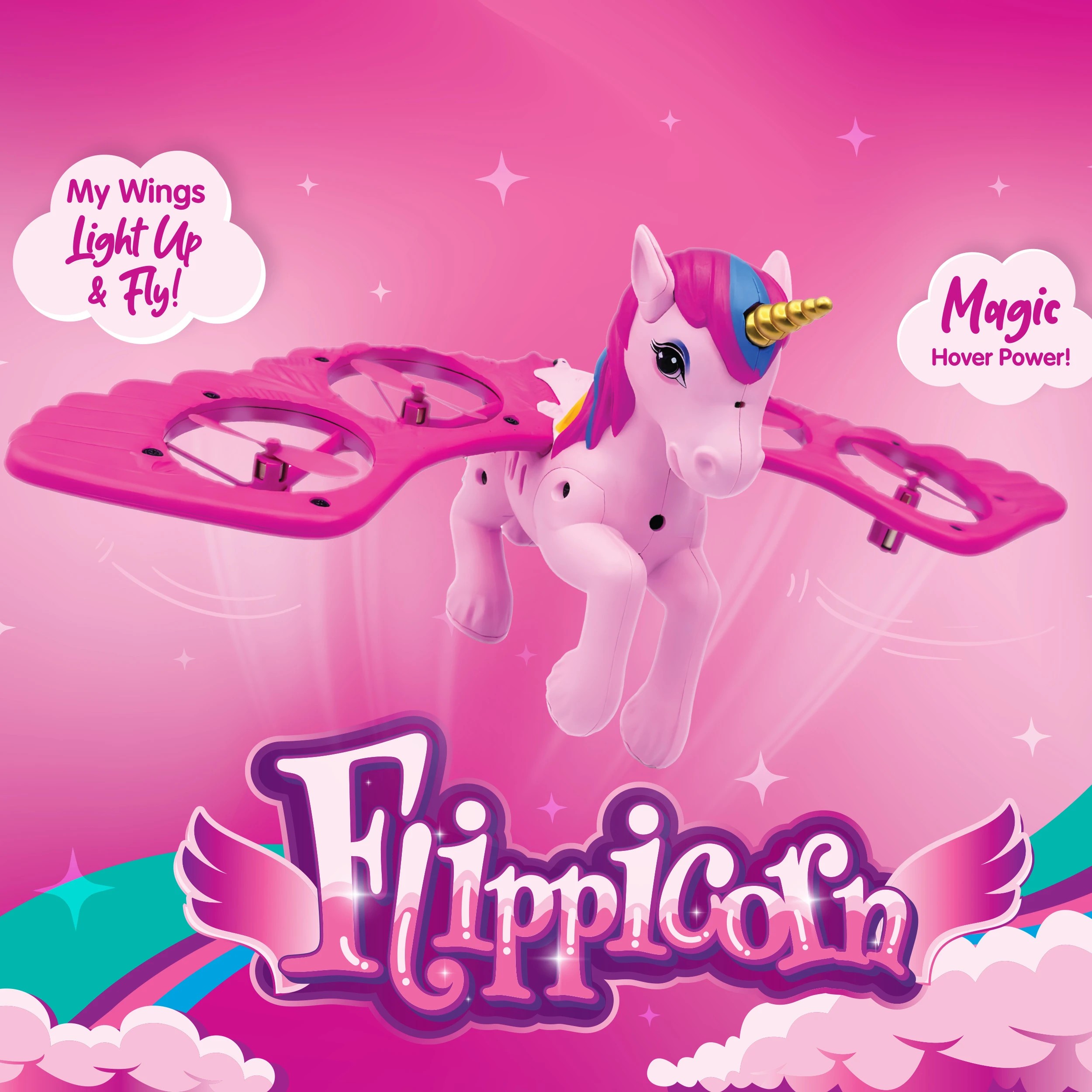 6 Flippicorn Remote Control Flying Unicorn, 6 of 6